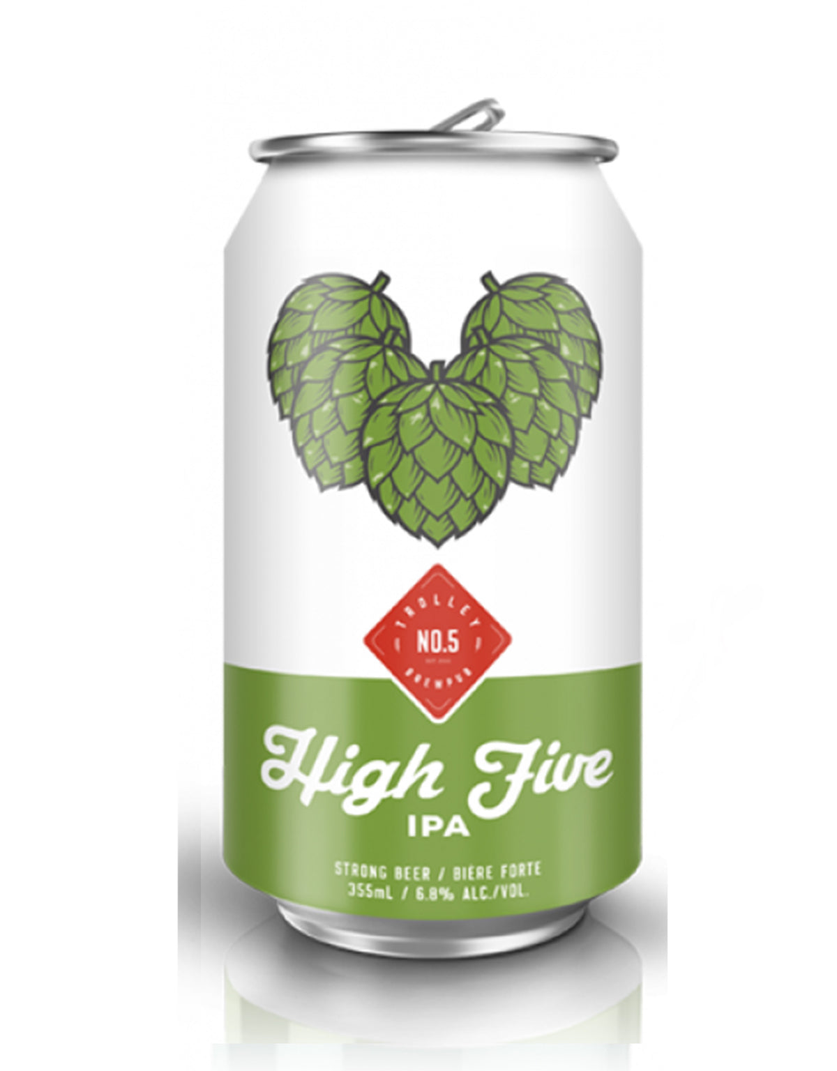 Trolley 5 High Five IPA 355 ml - 6 Cans - ZYN THE WINE MARKET LTD.
