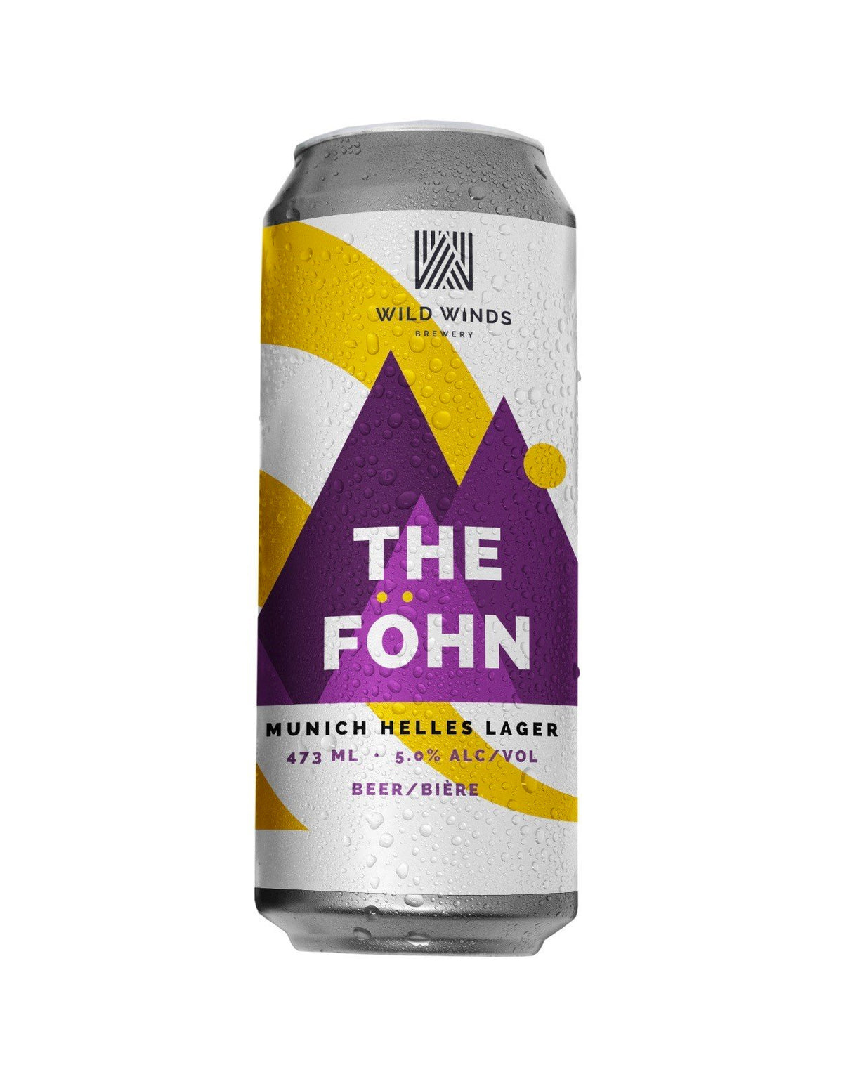 Wild Winds The Fohn Munich Helles Lager 473 ml - 4 Cans - ZYN THE WINE MARKET LTD.