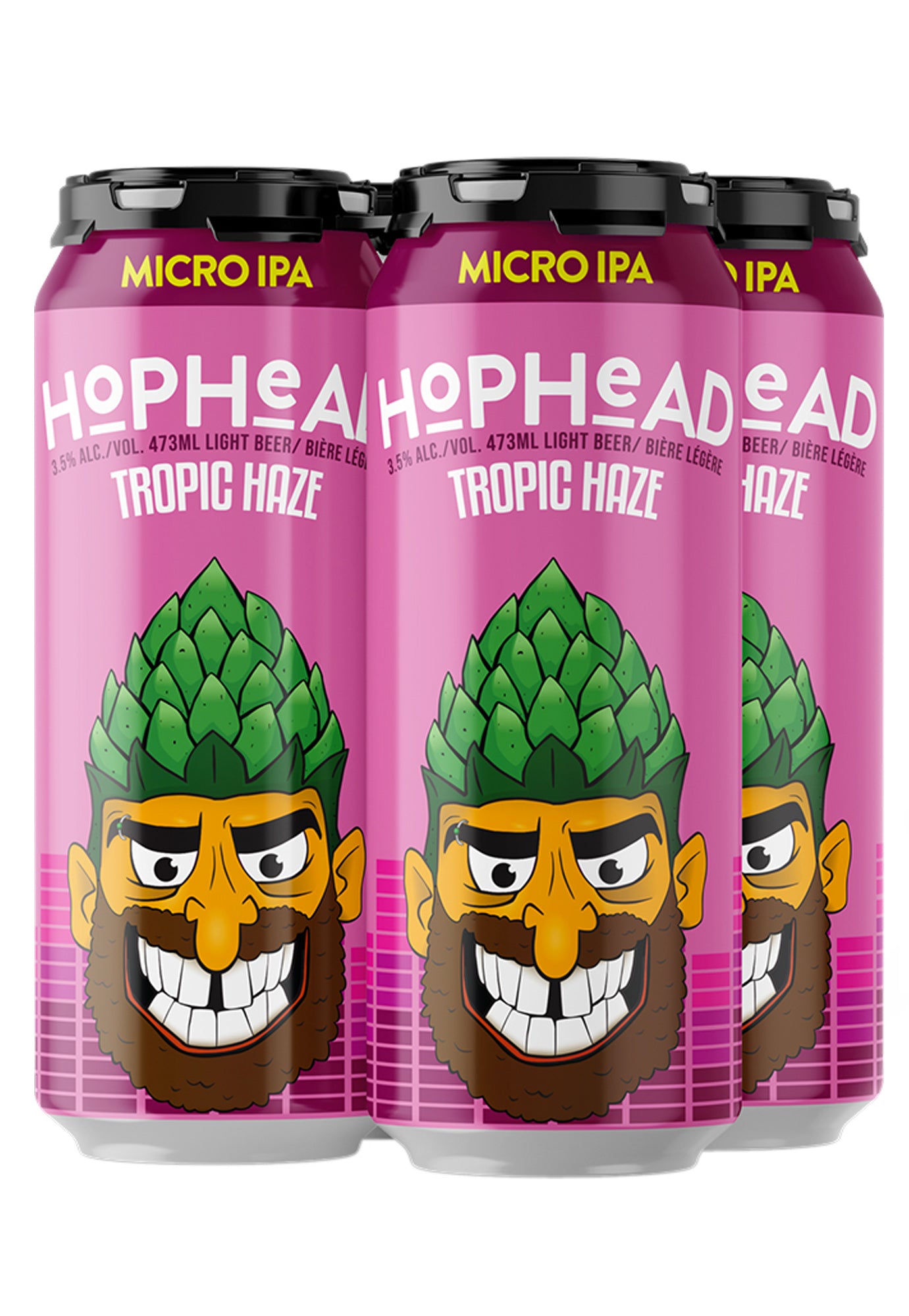Hop Head Tropic Haze Micro IPA 473 ml - 4 Cans
