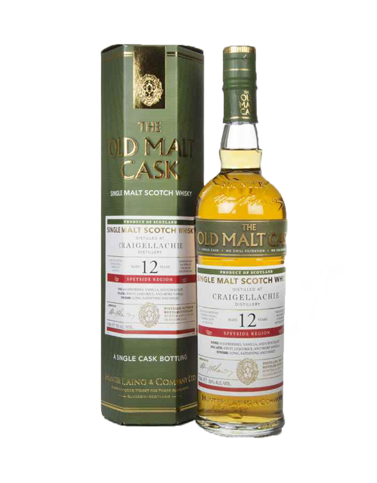 The Old Malt Cask Craigellachie 14 Year Old - ZYN THE WINE MARKET LTD.