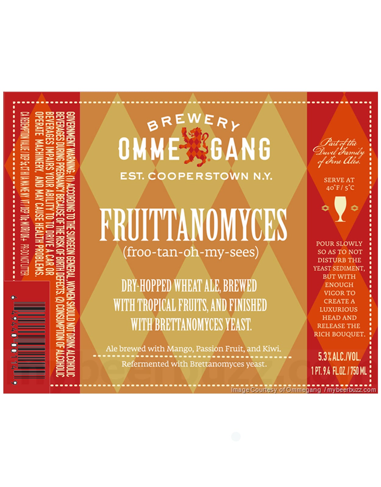 Ommegang Fruittanomyces 750 ml - Single Bottle