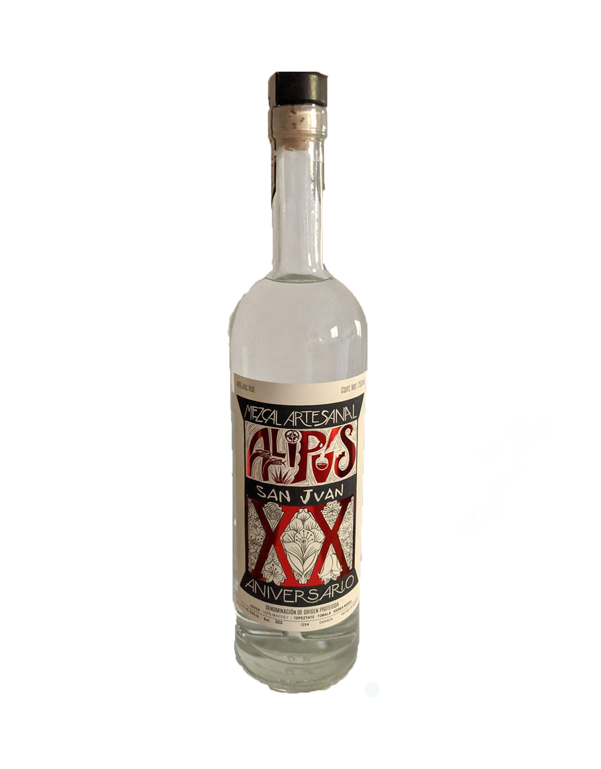 Alipus San Andress XX Anniversario Mezcal - ZYN THE WINE MARKET LTD.