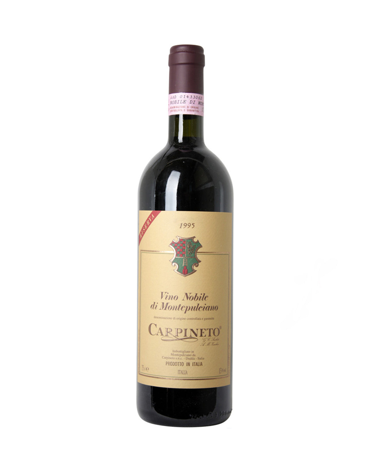 Carpineto Vino Nobile di Montepulciano Riserva 1995 - ZYN THE WINE MARKET LTD.