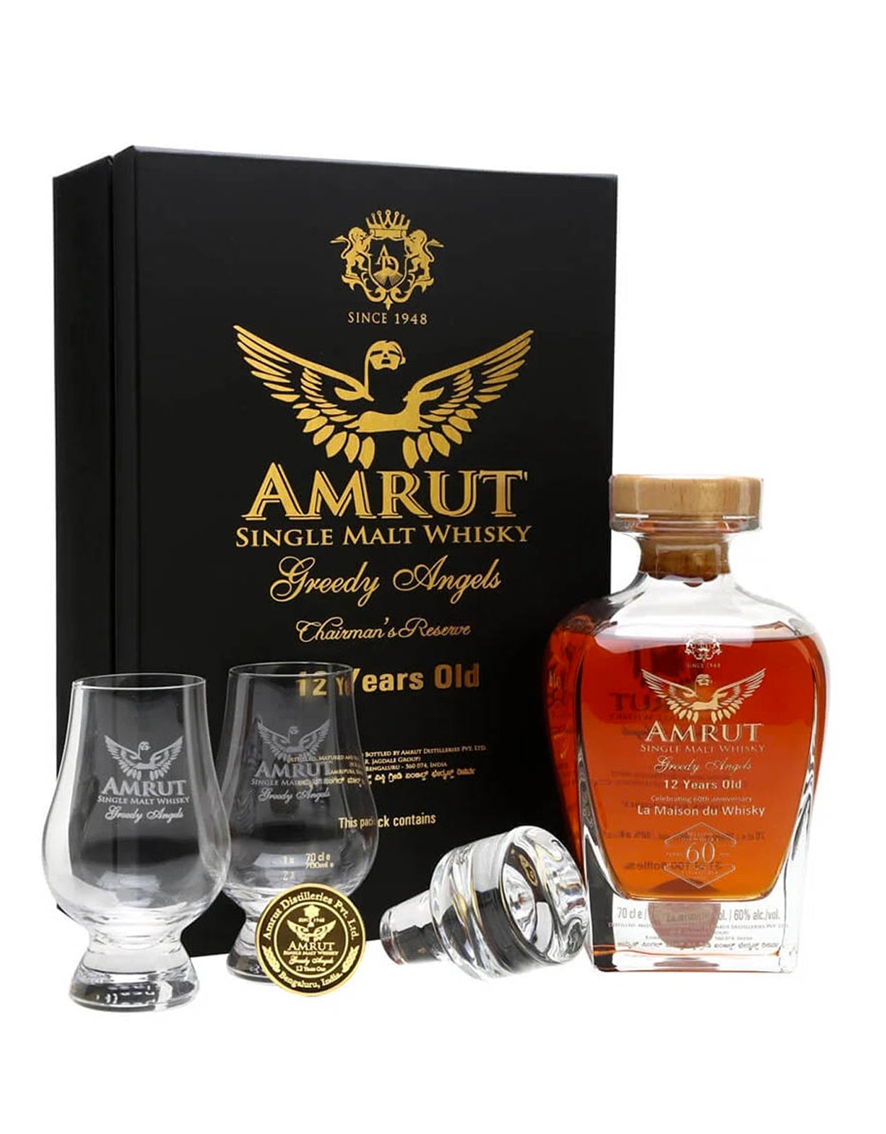 Amrut Greedy Angels 12 Year Old Chairman's Reserve