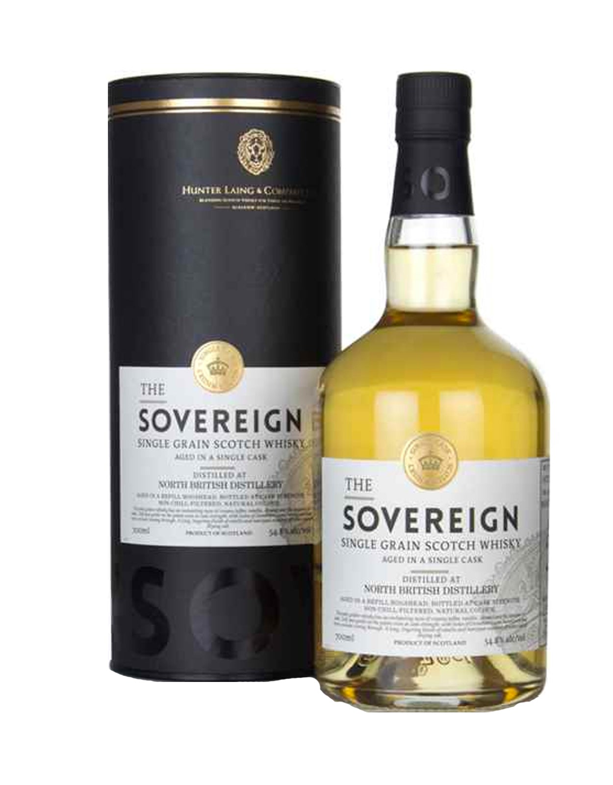 The Sovereign Single Grain Scotch North British 21 Year Old