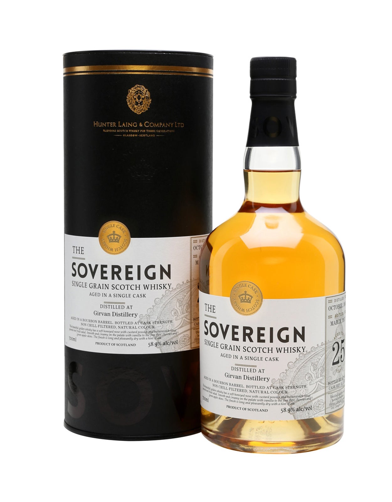 The Sovereign Girvan 25 Year Old