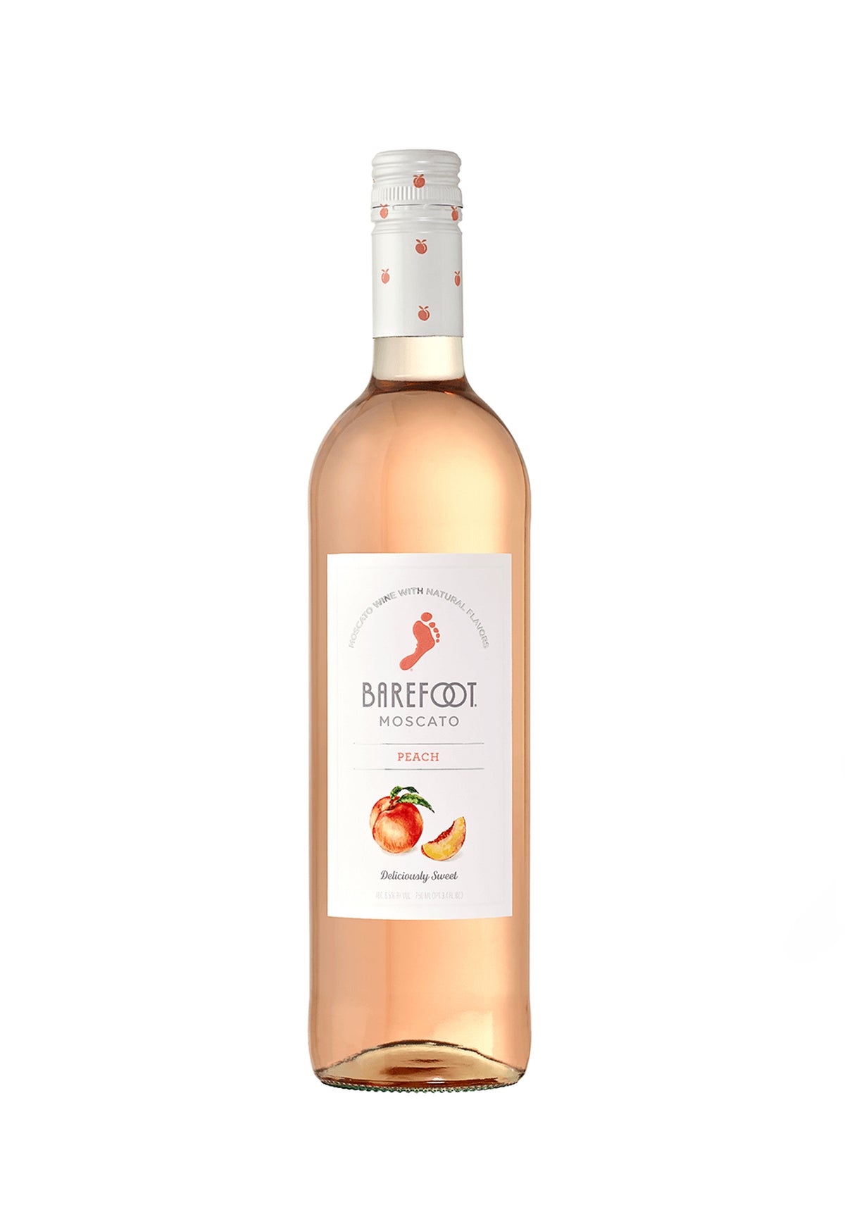 Barefoot Fruitscato Peach - 12 Bottles - ZYN THE WINE MARKET LTD.