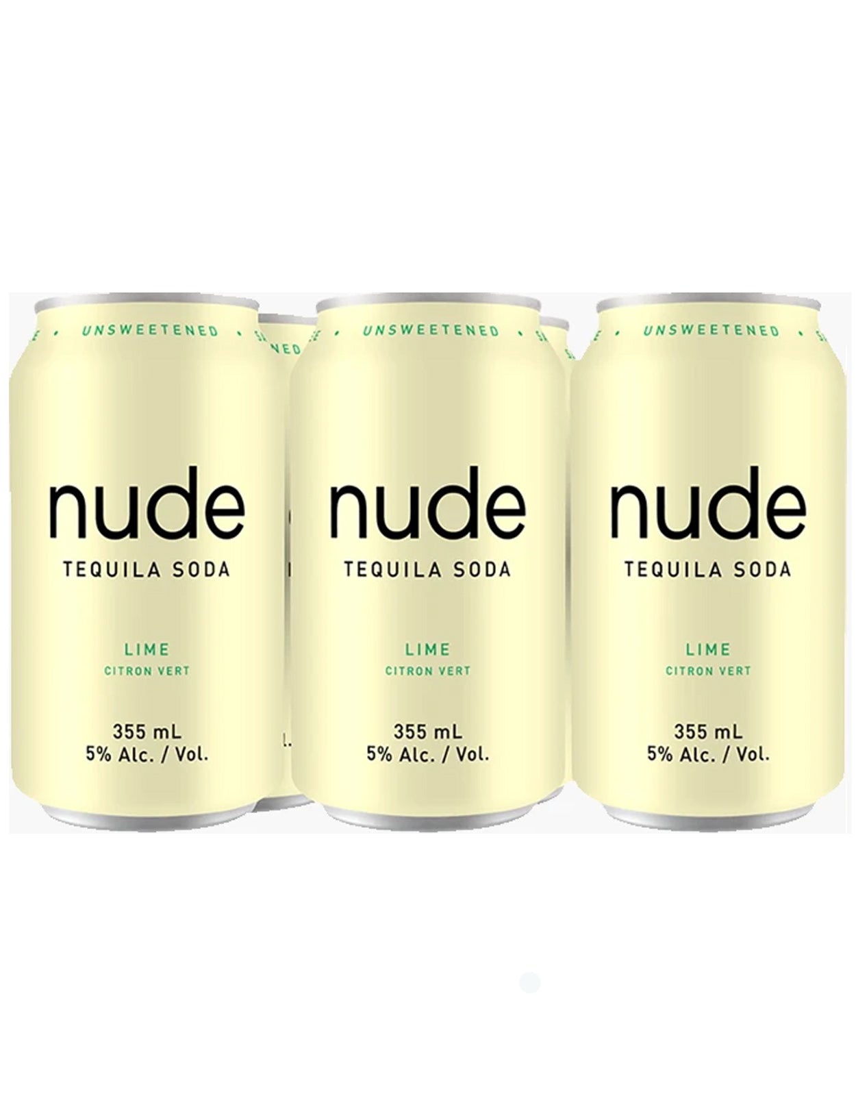 Nude Tequila Soda Lime 355 ml - 6 Cans