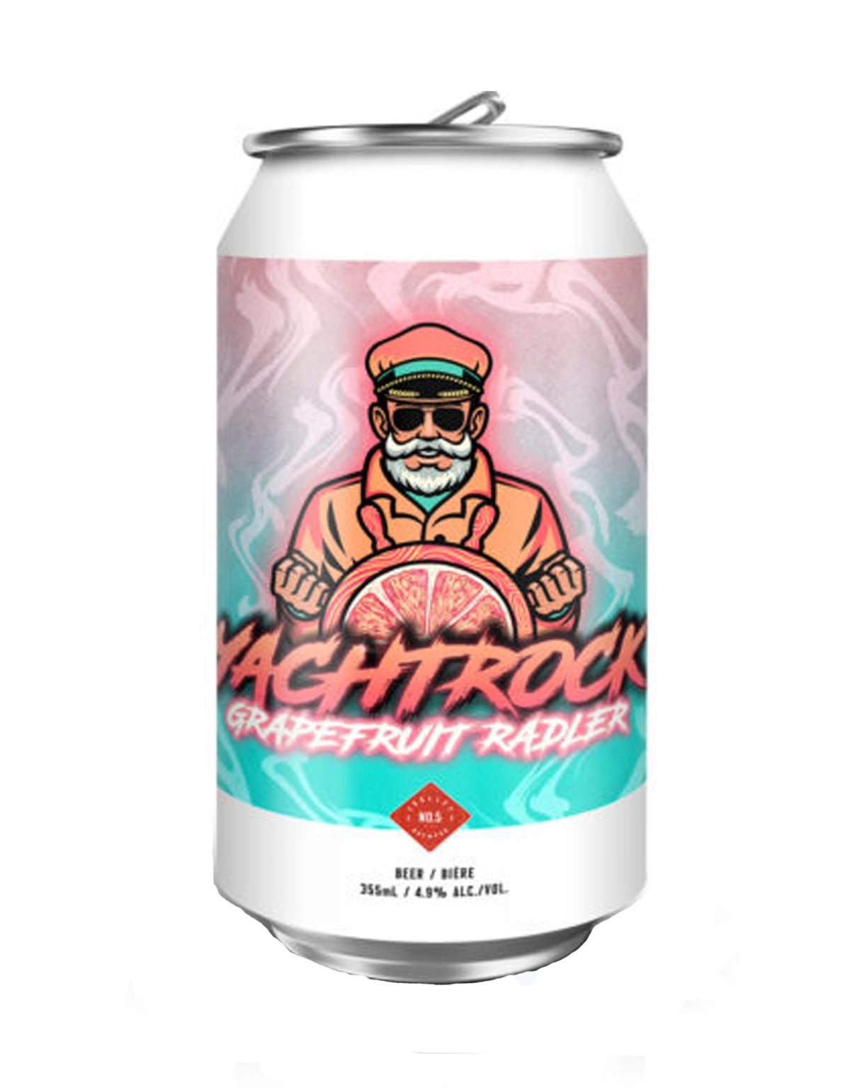 Trolley 5 Yacht Rock Grapefruit Radler 355 ml - 6 Cans - ZYN THE WINE MARKET LTD.