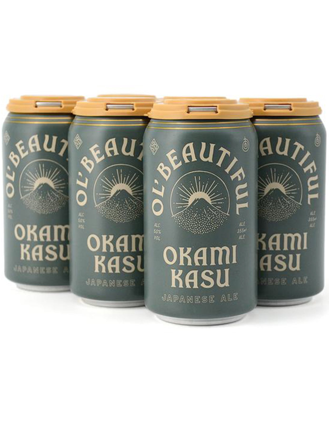 Ol' Beautiful Okami Kasu Japanese Ale 355 ml - 6 Cans