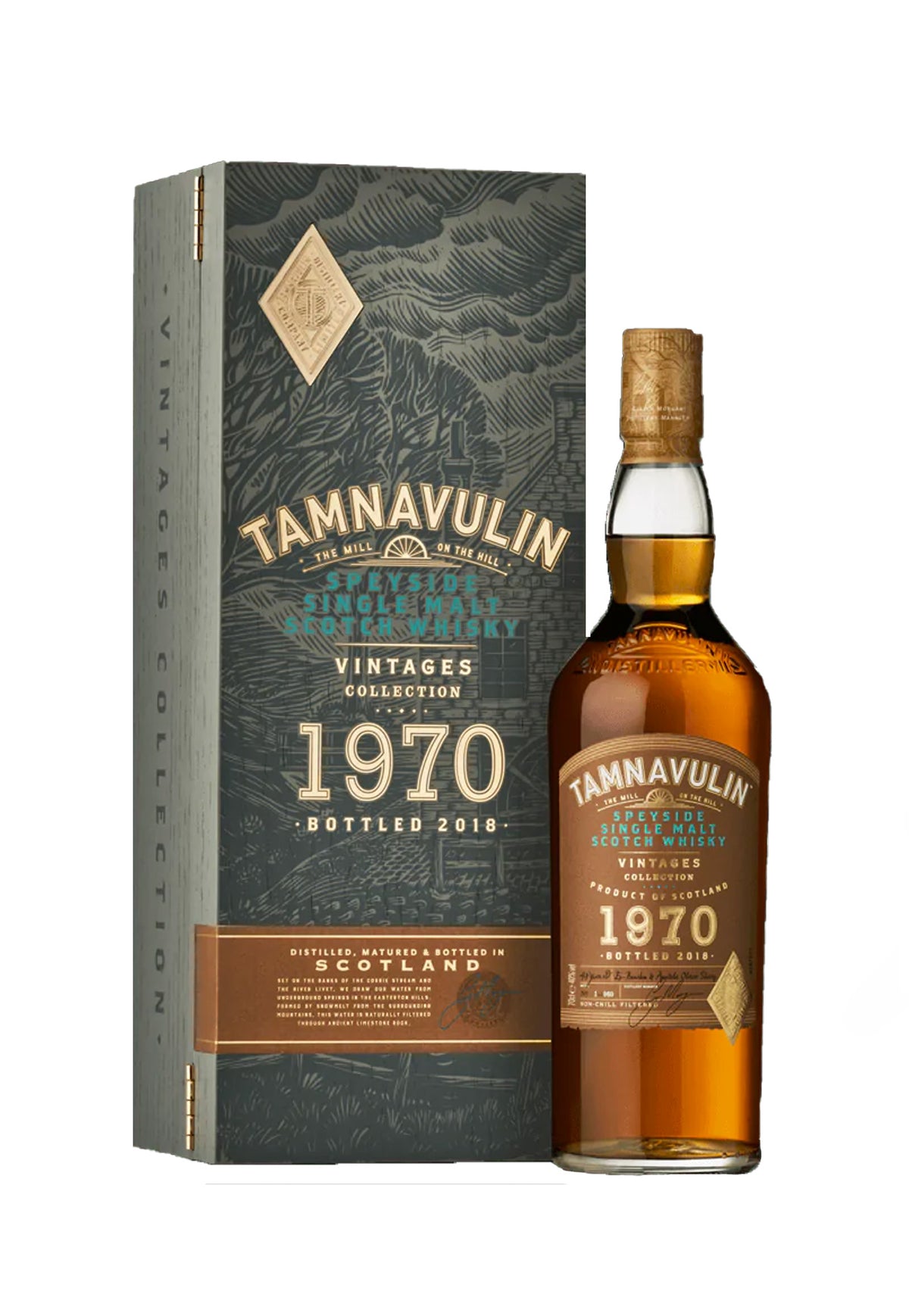 Tamnavulin 1970 Speyside Single Malt - ZYN THE WINE MARKET LTD.