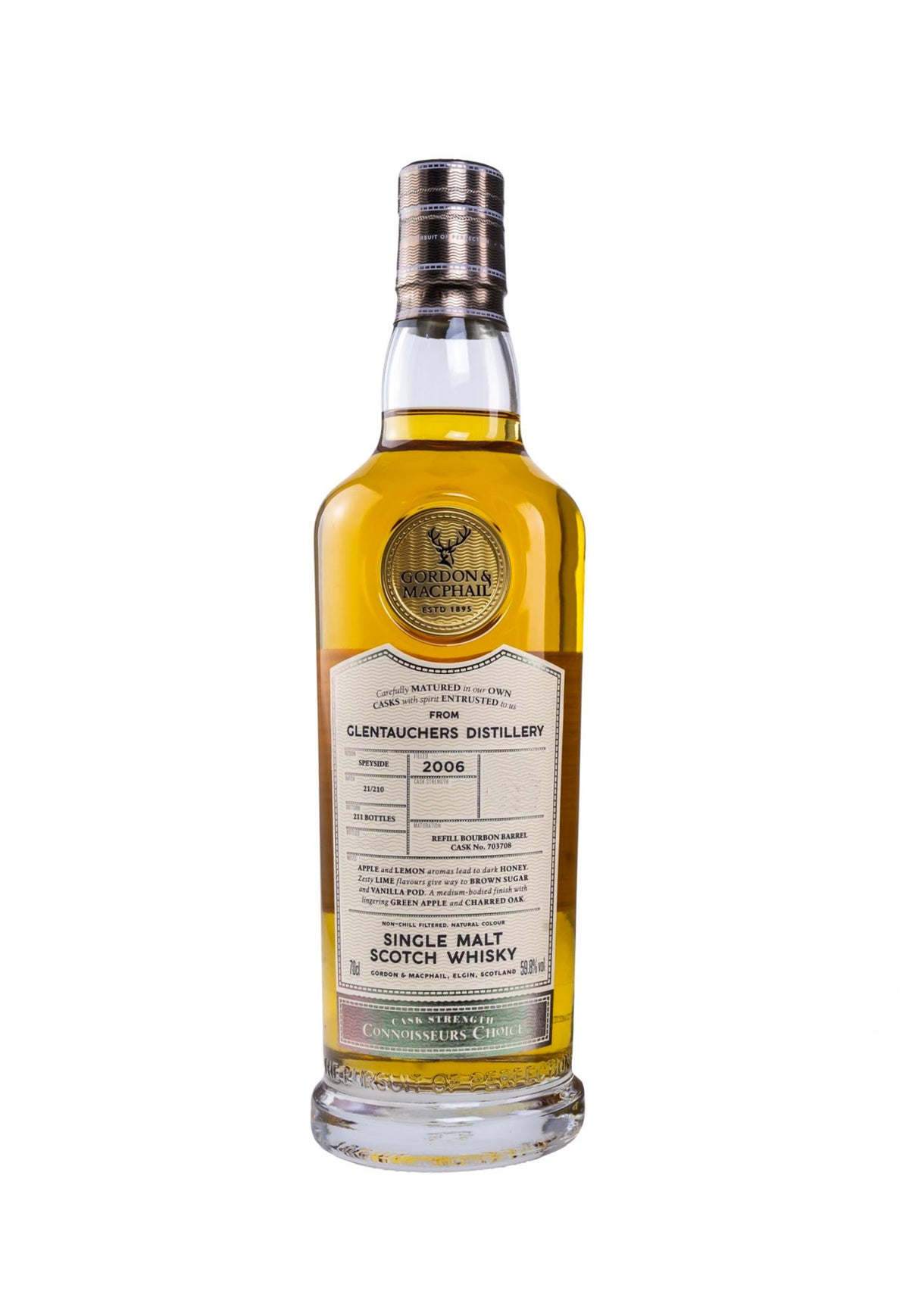 Gordon & MacPhail Glentauchers Single Malt 2006 'Connoisseurs Choice' - ZYN THE WINE MARKET LTD.