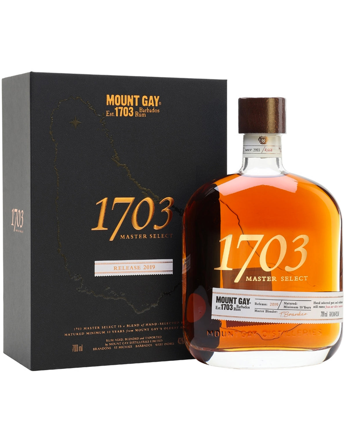 Mount Gay 1703 Rum - ZYN THE WINE MARKET LTD.