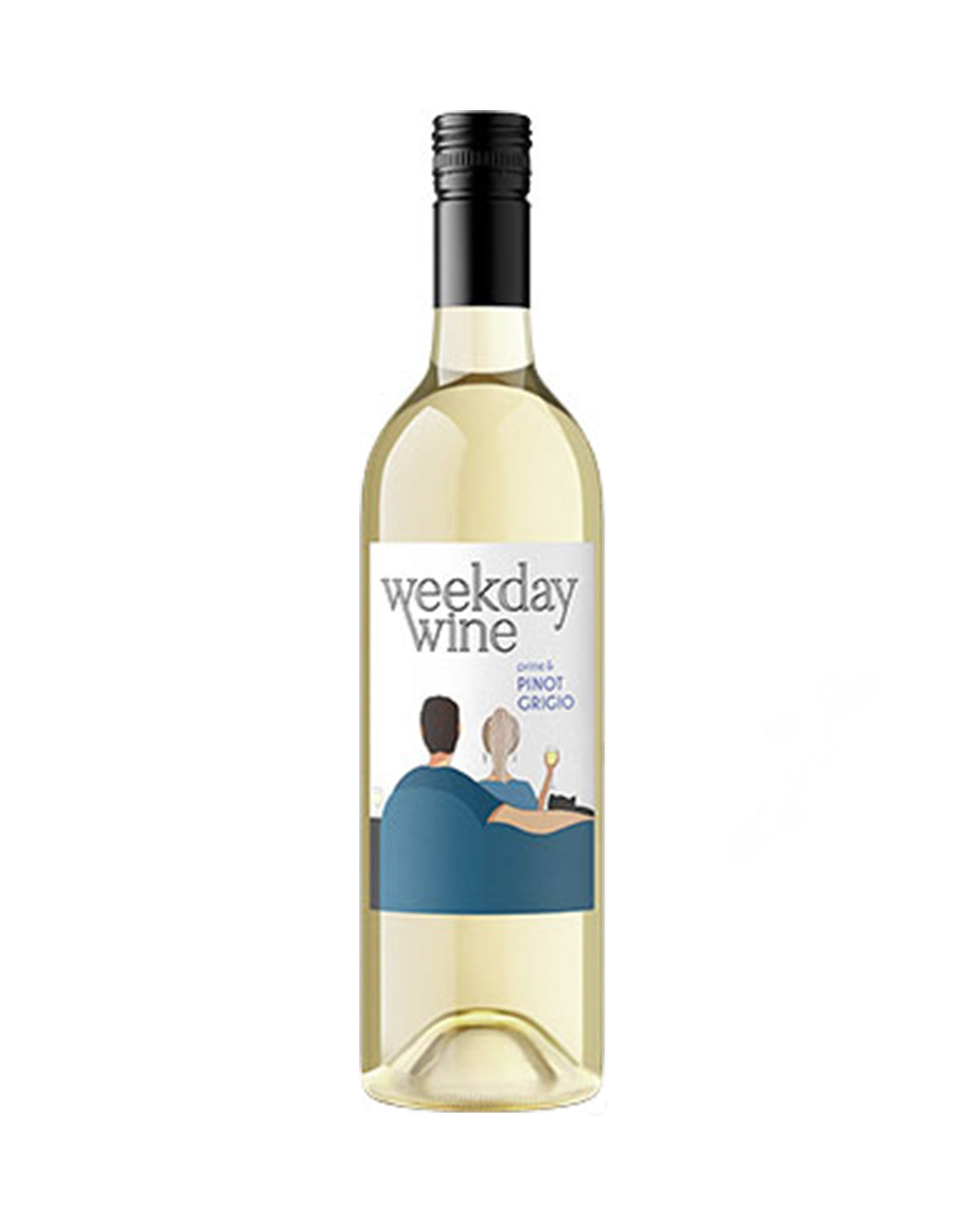 Weekday Wine Pinot Grigio - 12 Bottles - ZYN THE WINE MARKET LTD.