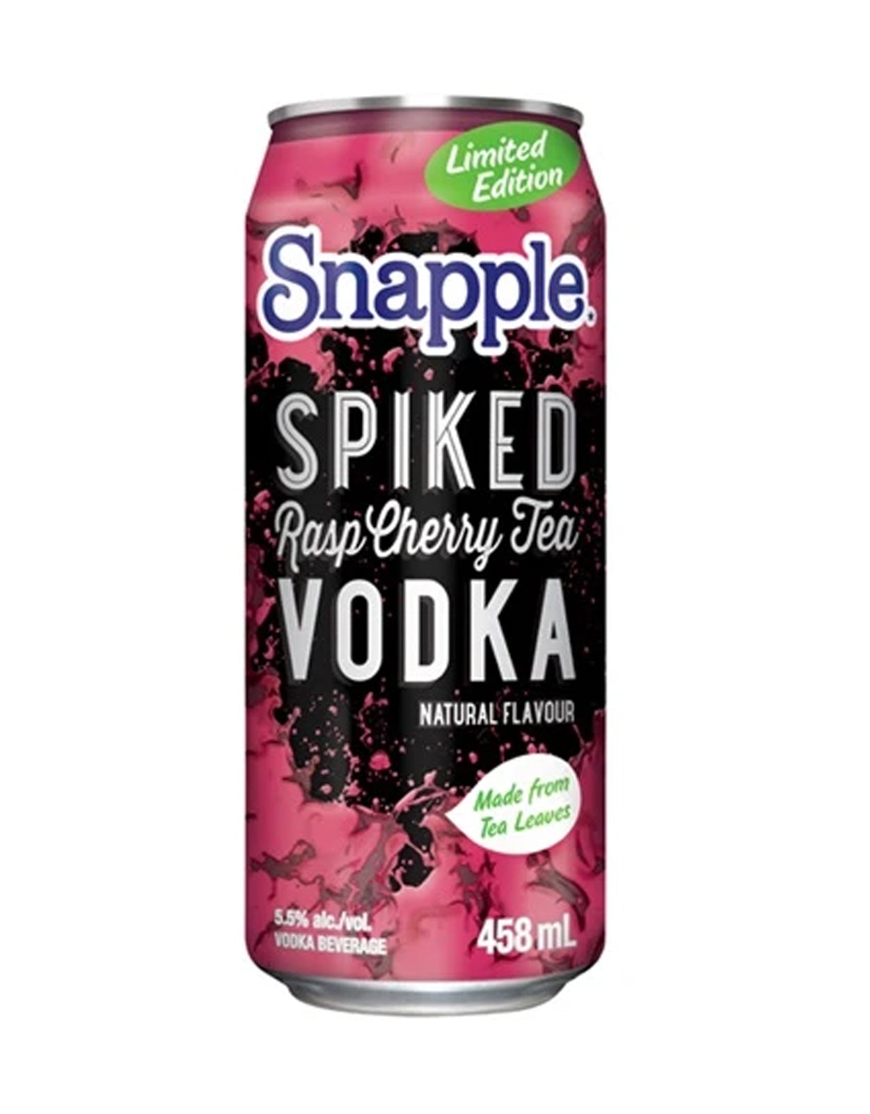 Snapple Spiked RaspCherry Tea Vodka 458 ml - 24 Cans