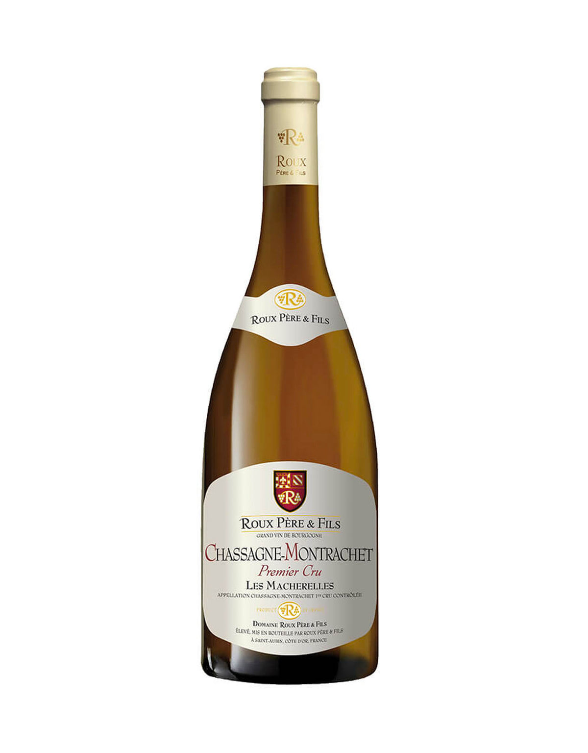 Roux Pere & Fils Chassagne Montrachet 'Les Macherelles' Premier Cru 2015 - ZYN THE WINE MARKET LTD.