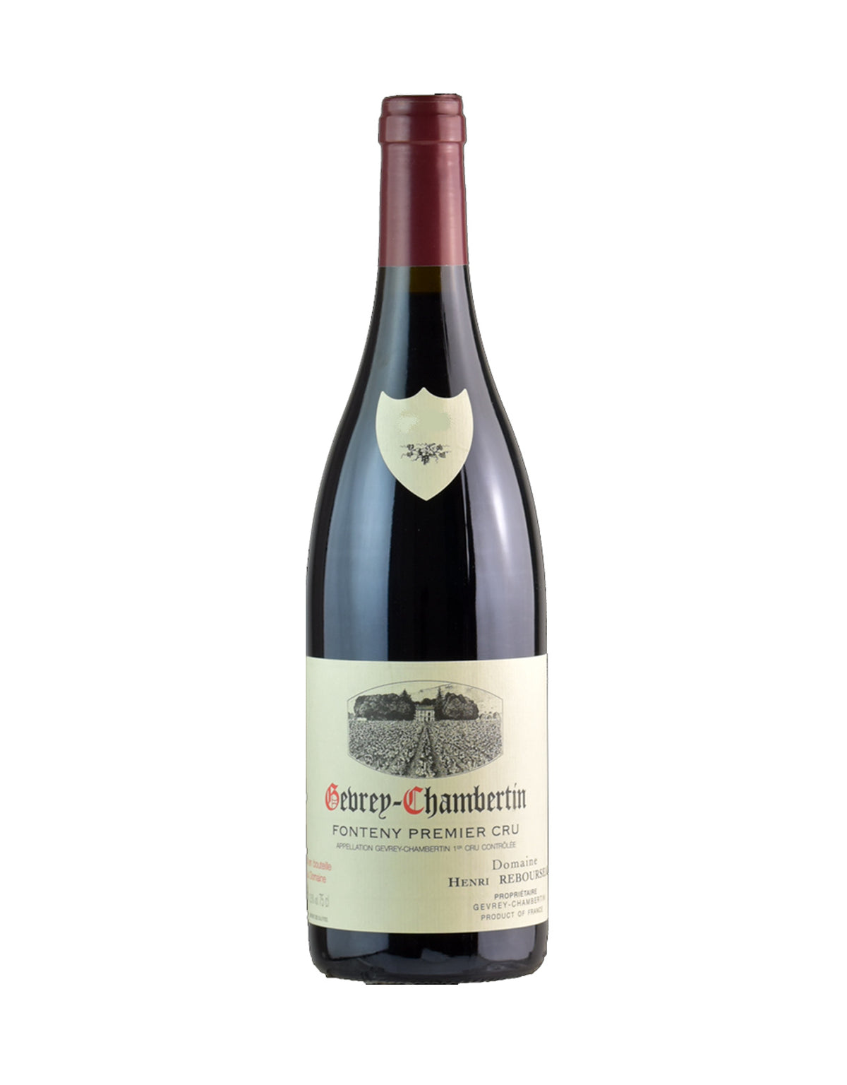 Domaine Henri Rebourseau Gevrey Chambertin 'Fonteny' Premier Cru 2019 - ZYN THE WINE MARKET LTD.