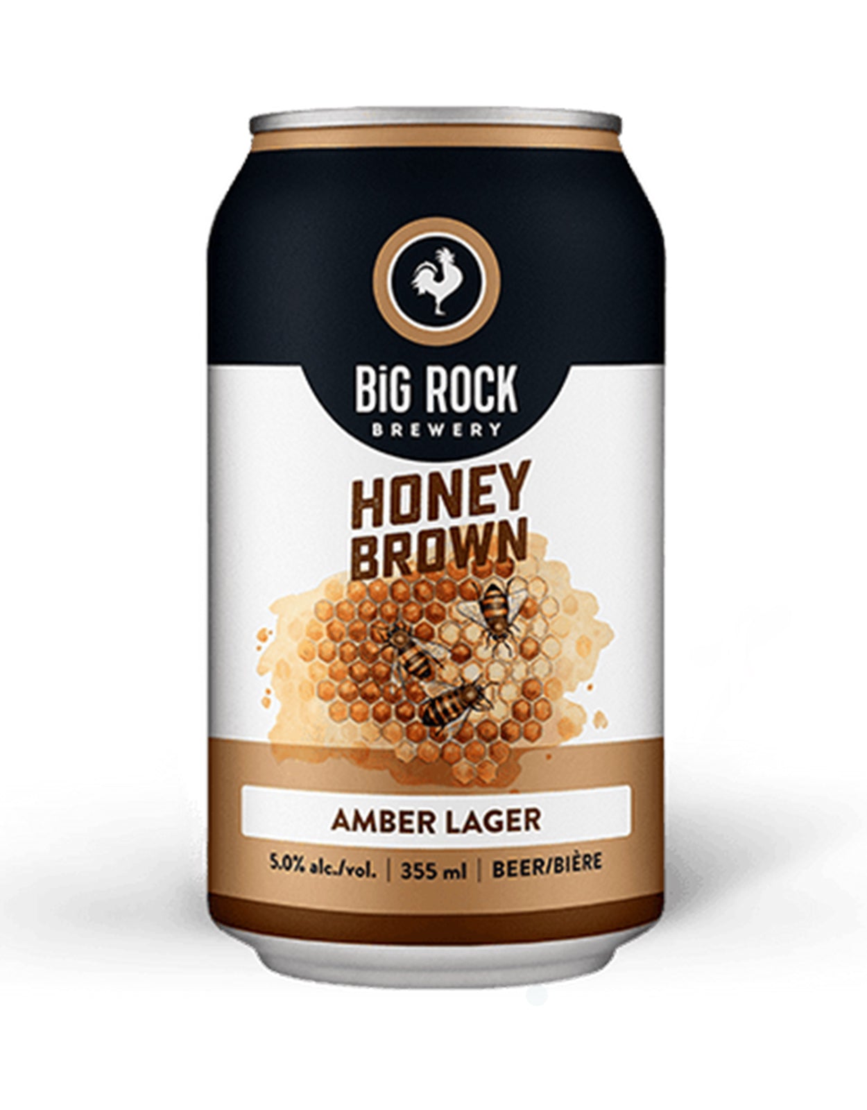 Big Rock Honey Brown Amber Lager 355 ml - 12 Cans