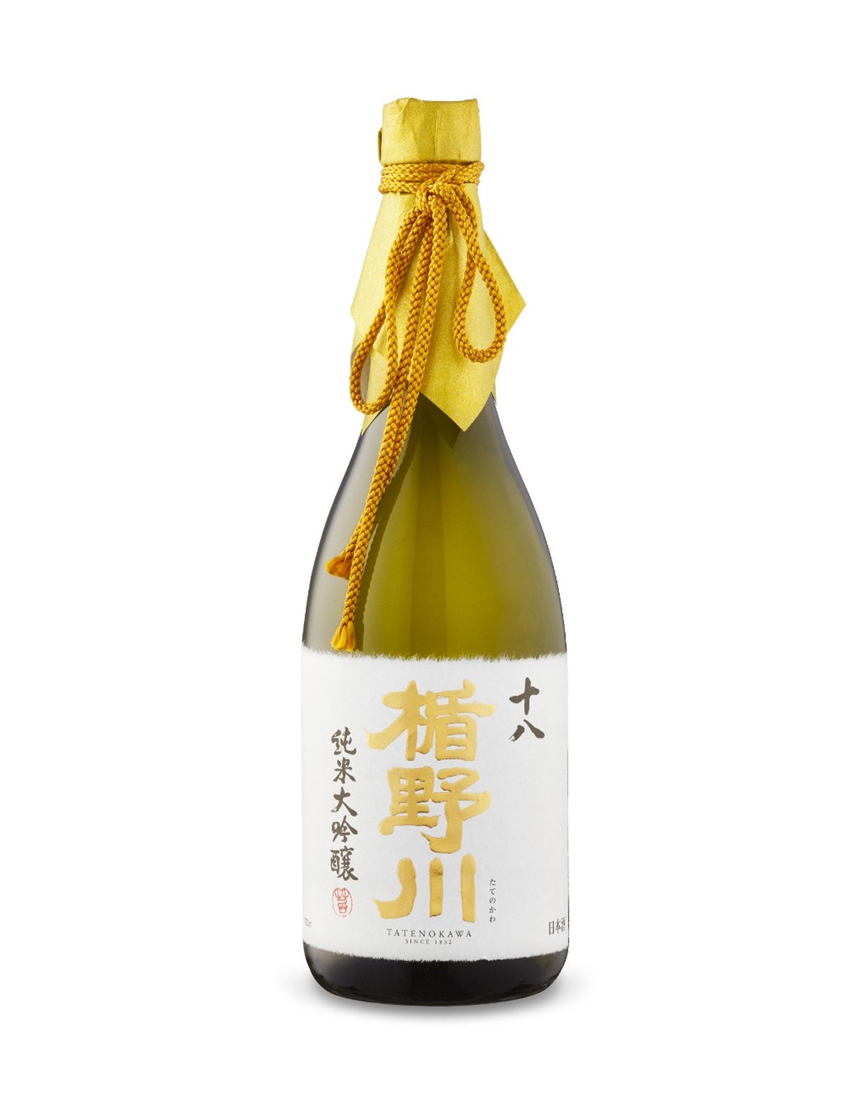 Tatenokawa '18' Junmai Daiginjo Sake - 720 ml