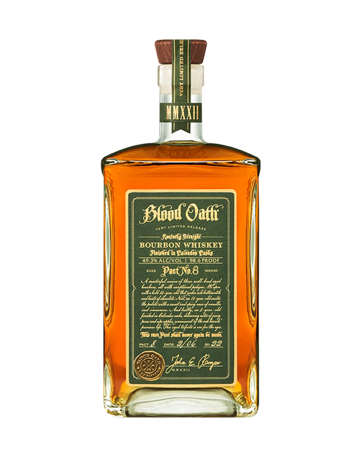 Blood Oath Pact No. 8 Whiskey