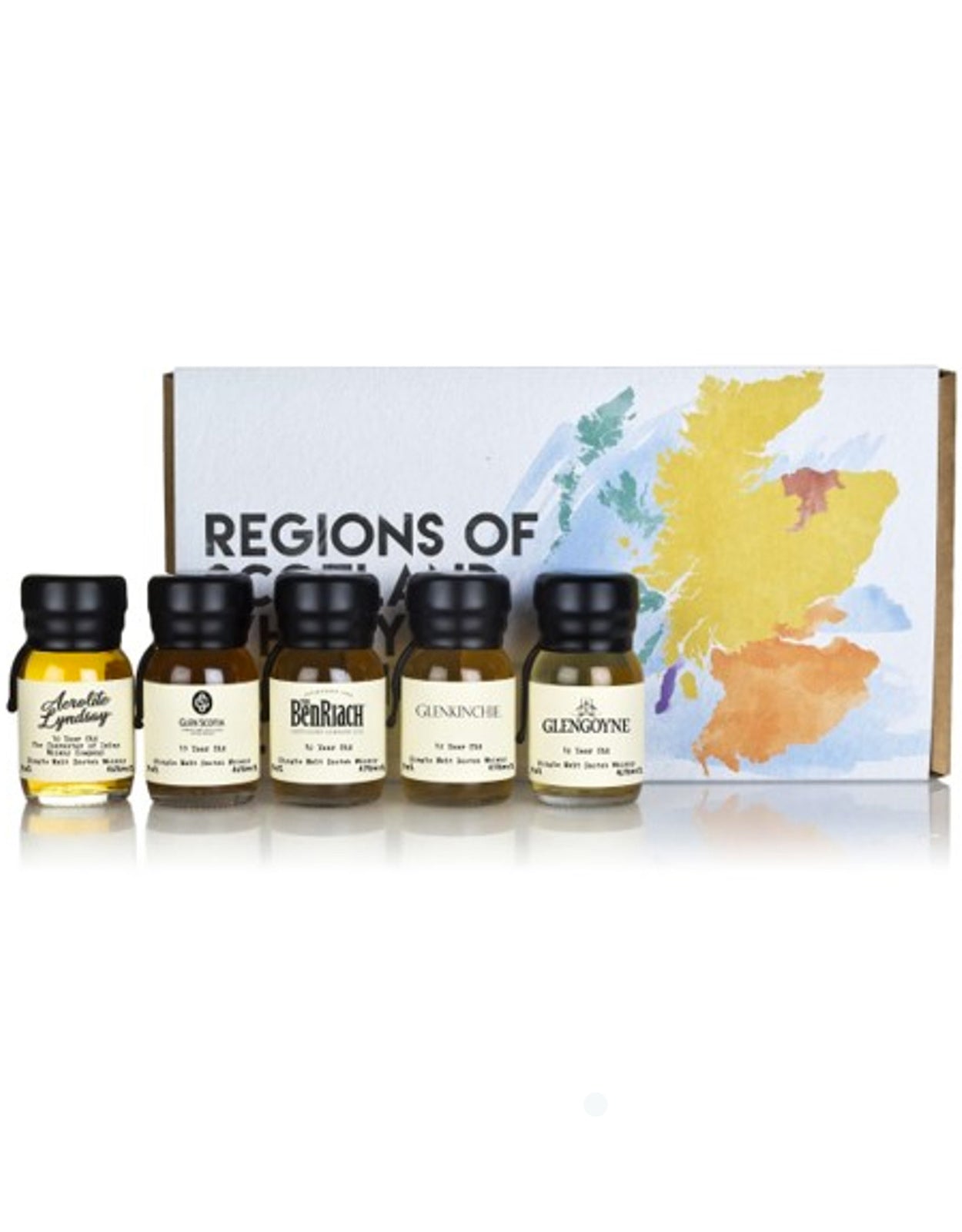 Drinks By The Dram Regions of Scotland Tasting Set - 5 x 30 ml Bottles