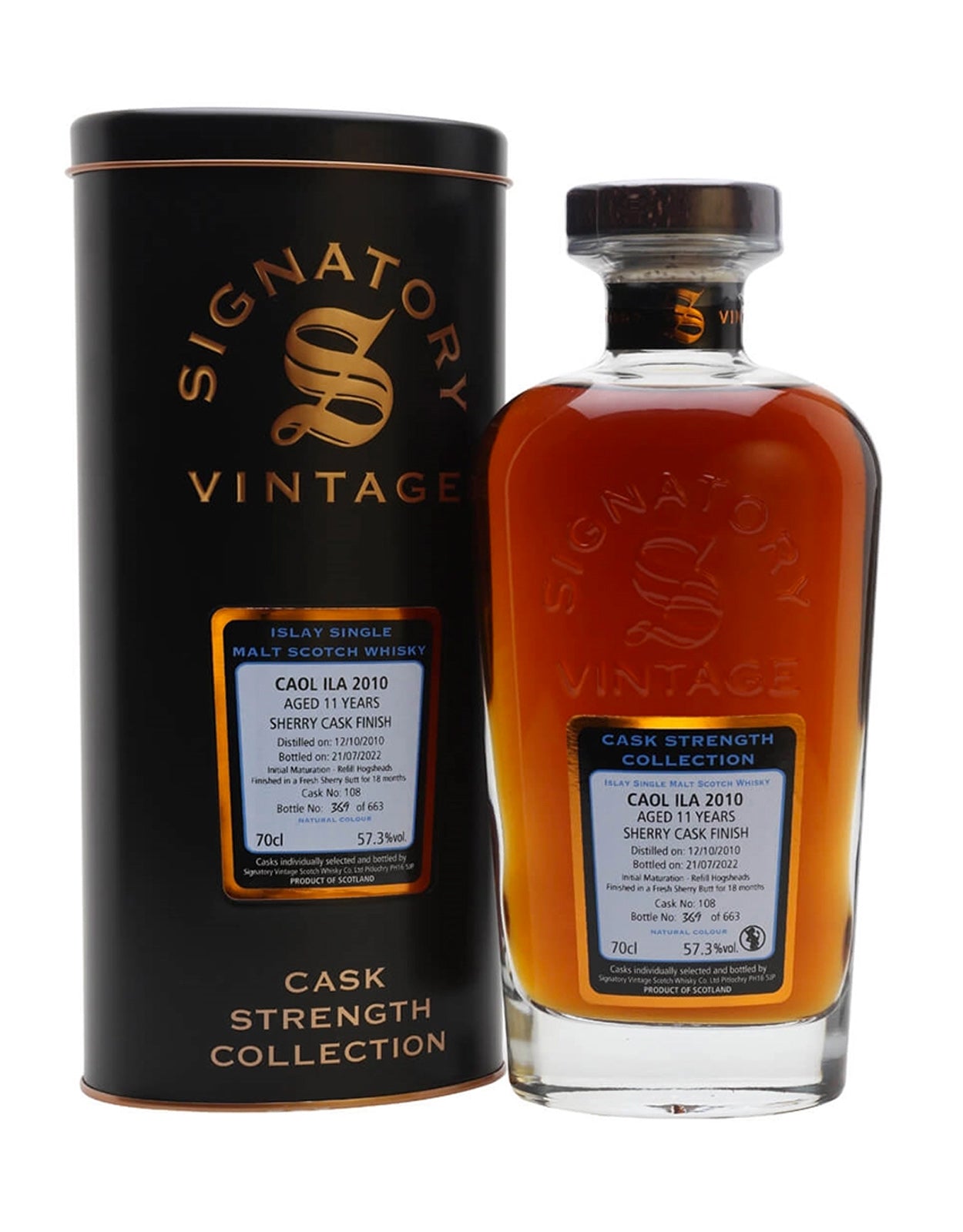 Caol Ila Signatory Vintage 2010