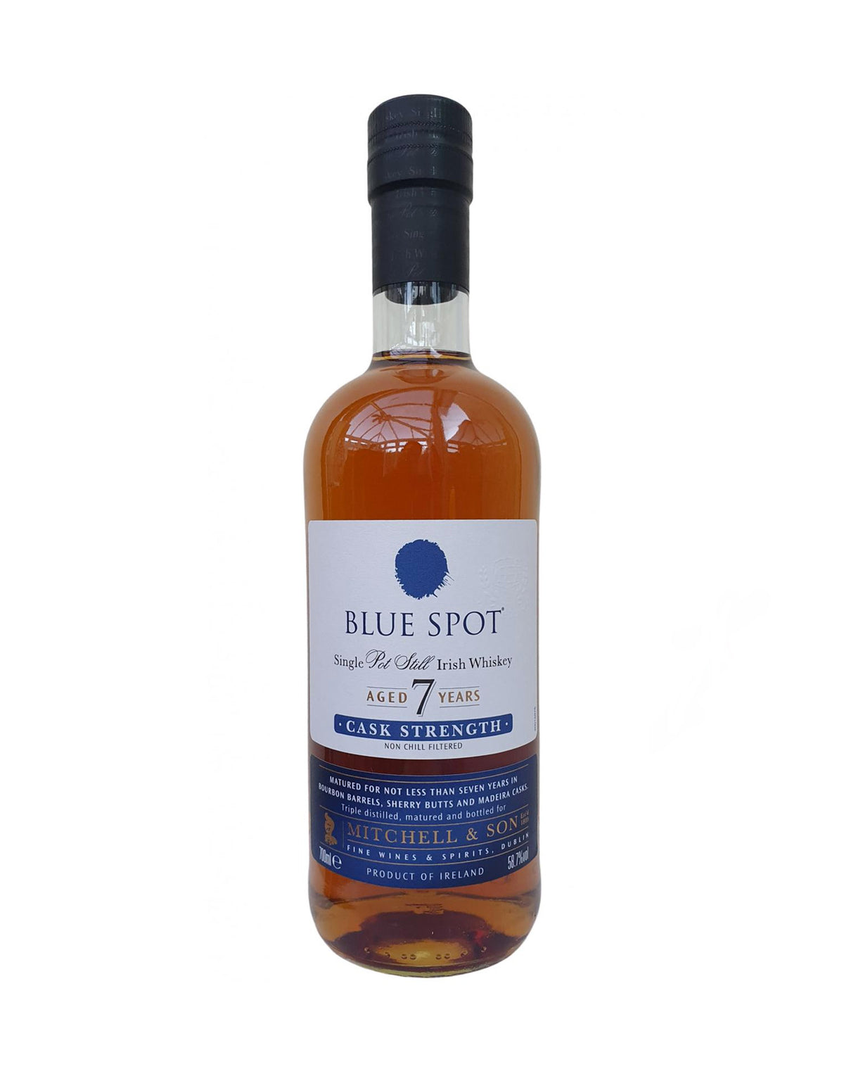 Blue Spot 7 Year Cask Strength Irish Whiskey - ZYN THE WINE MARKET LTD.