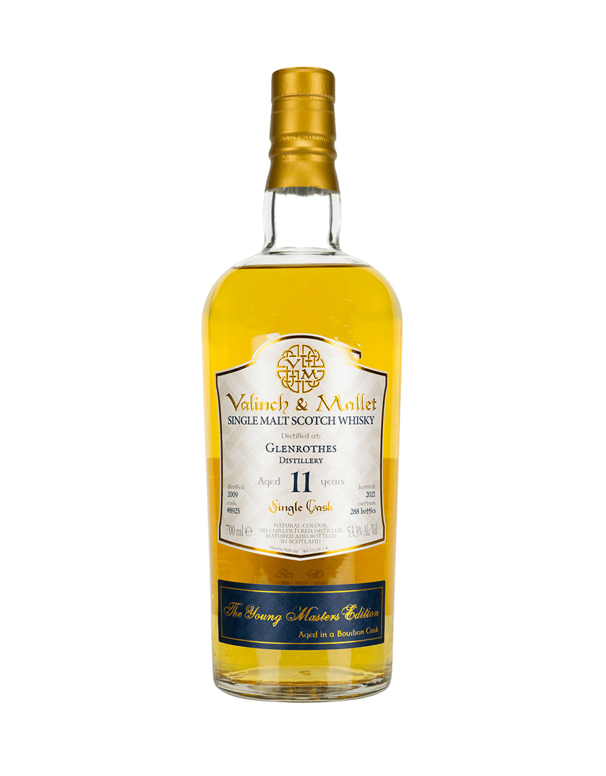 Valinch & Mallet Glenrothes 11 Year Old - ZYN THE WINE MARKET LTD.