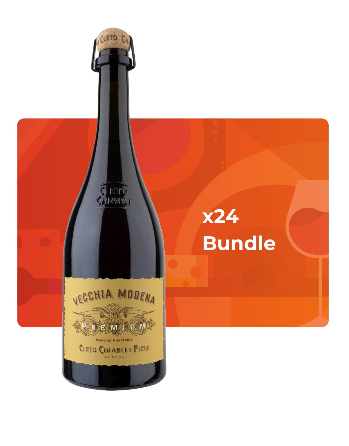 Cleto Chiarli Vecchia Modena Lambrusco - Bundle & Save