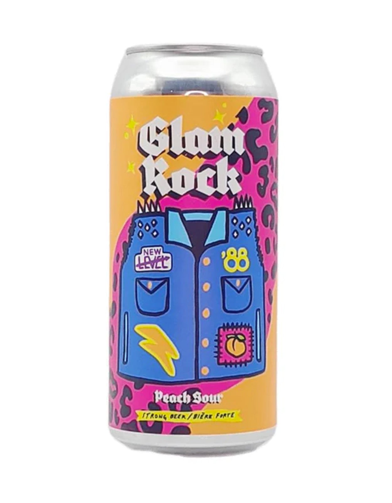 Buy New Level Brewing Glam Rock Peach Sour 473 ml - 4 Cans | ZYN