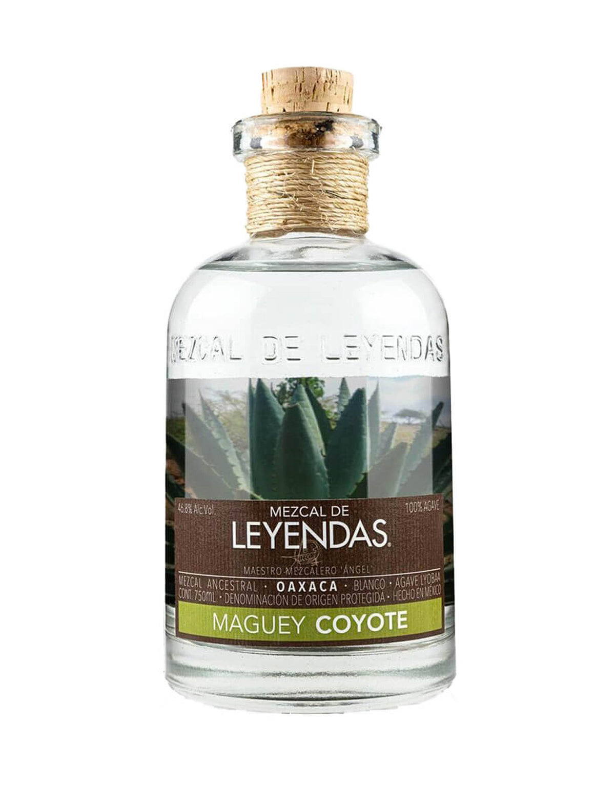 Mezcal De Leyendas Maguey Coyote - ZYN THE WINE MARKET LTD.