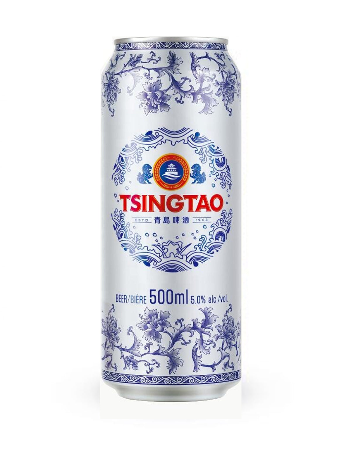 Tsingtao 500 ml - 12 Cans - ZYN THE WINE MARKET LTD.