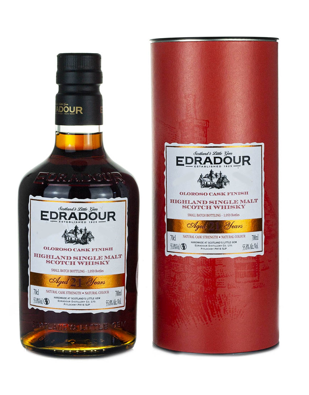 Edradour 21 Year Old Oloroso Cask Finish