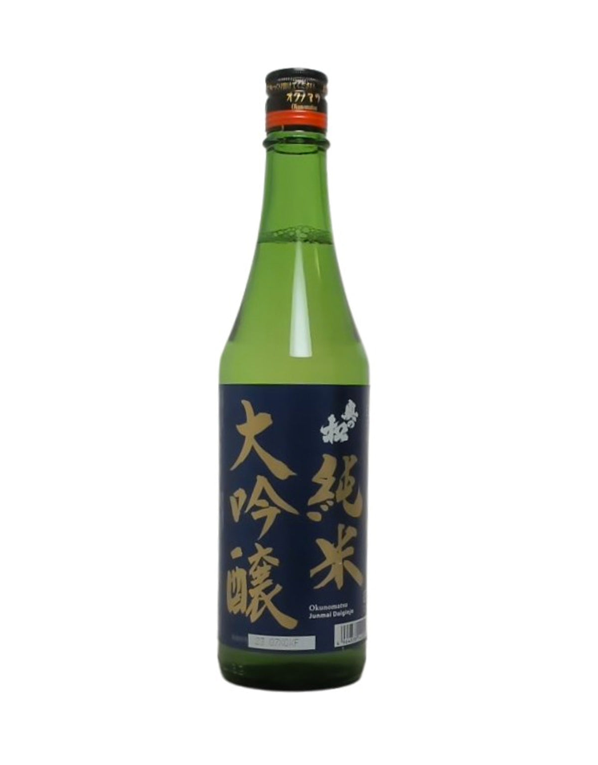 Okunomatsu Junmai Daiginjo Navy Blue - 720 ml - ZYN THE WINE MARKET LTD.