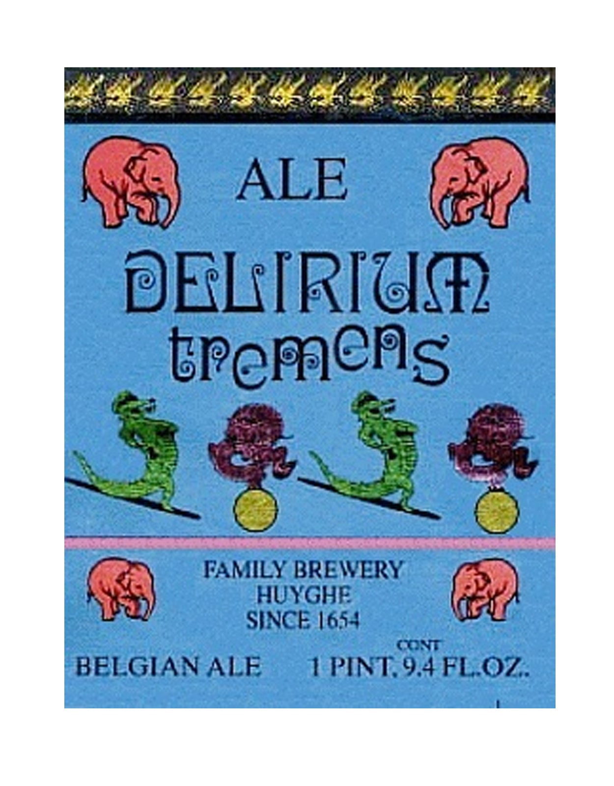 Delirium Tremens Strong Blond Beer - 30 Litre Keg