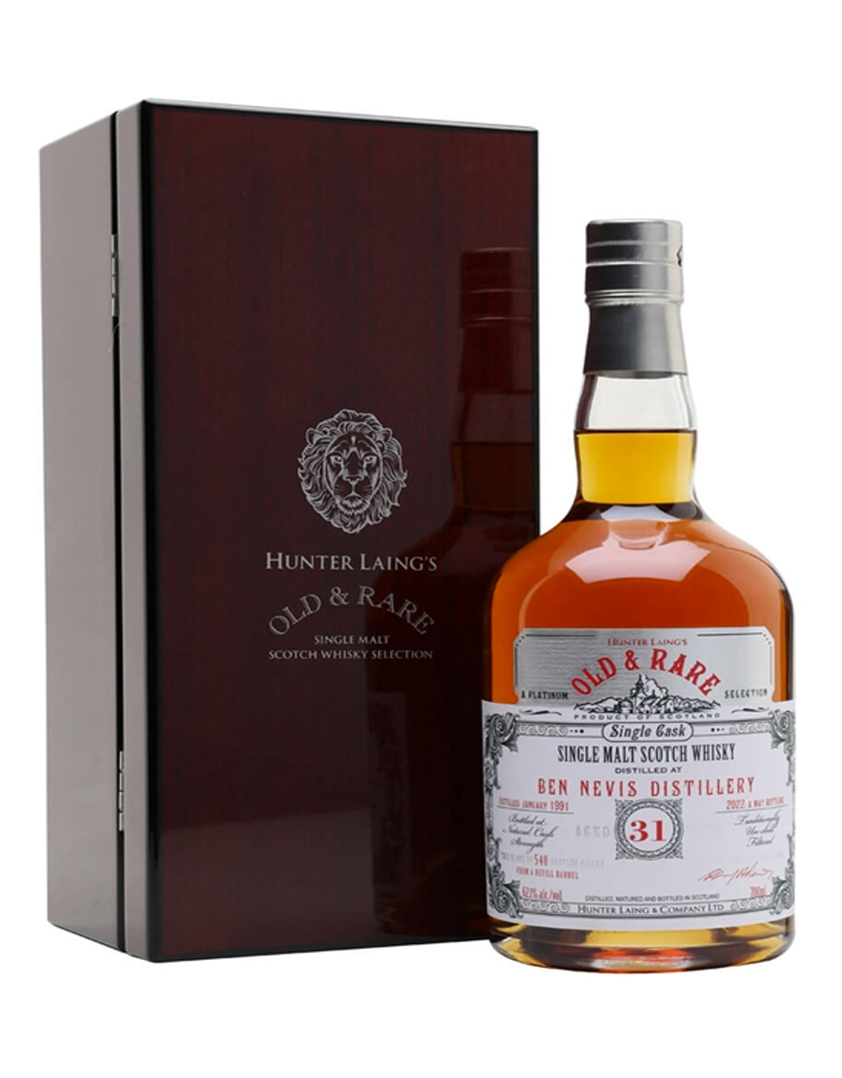 Hunter Laing's 'Old & Rare' Ben Nevis 31 Year Old (Distilled in 1991) - ZYN THE WINE MARKET LTD.