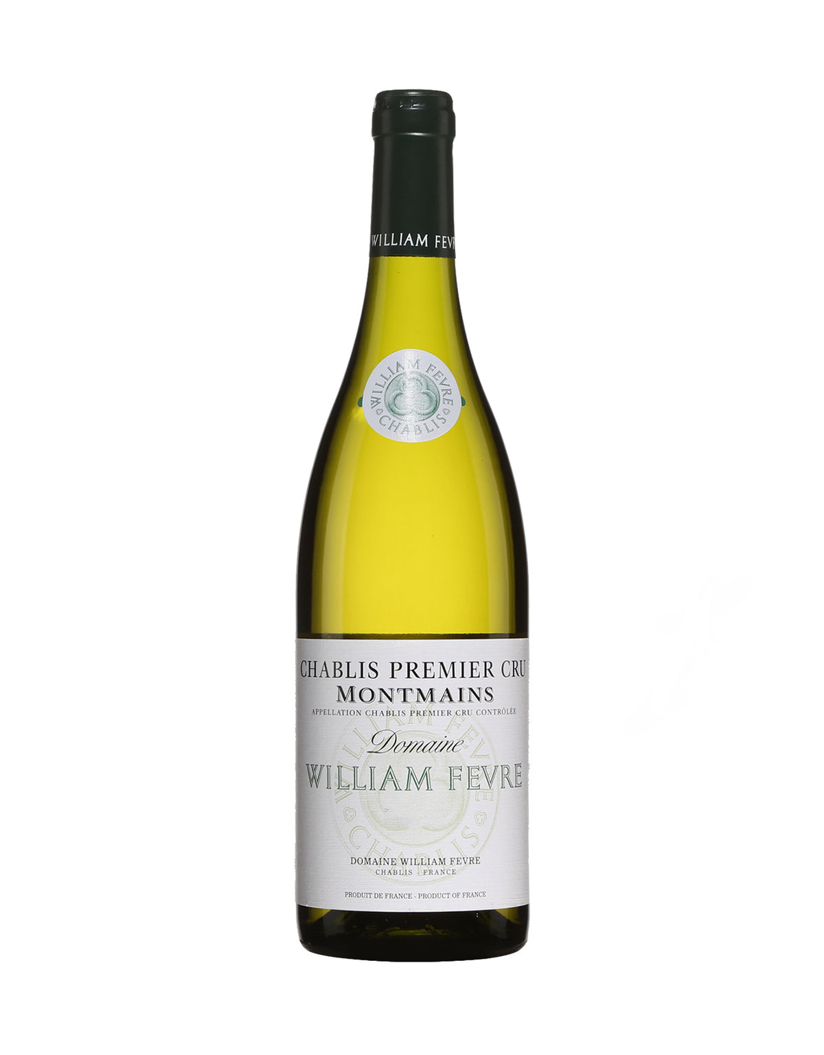 Domaine William Fevre Chablis 'Montmains' Premier Cru 2021 - ZYN THE WINE MARKET LTD.