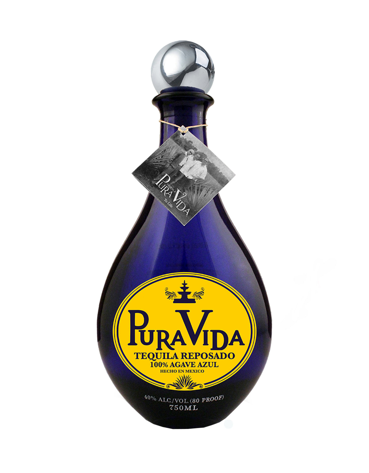 Pura Vida Reposado Tequila - ZYN THE WINE MARKET LTD.