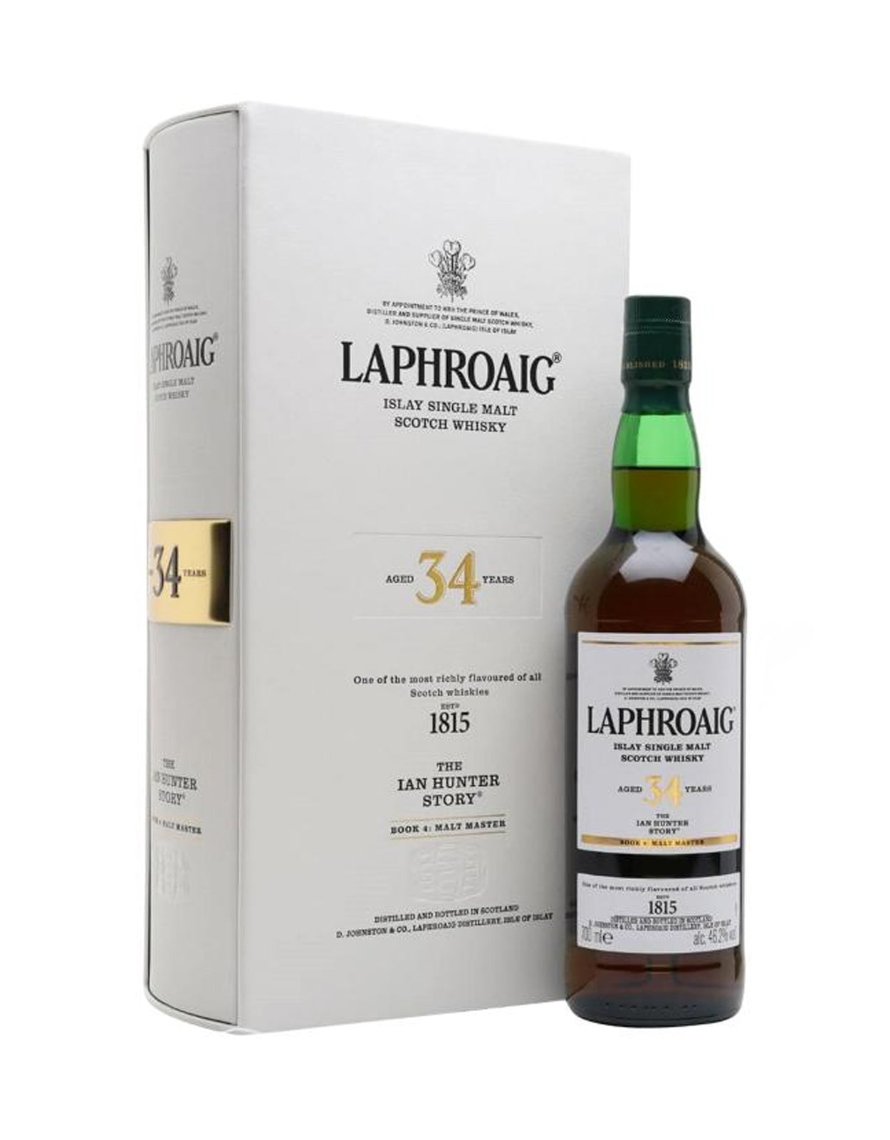 Laphroaig 34 Year Old 'The Ian Hunter Story' - Book 4