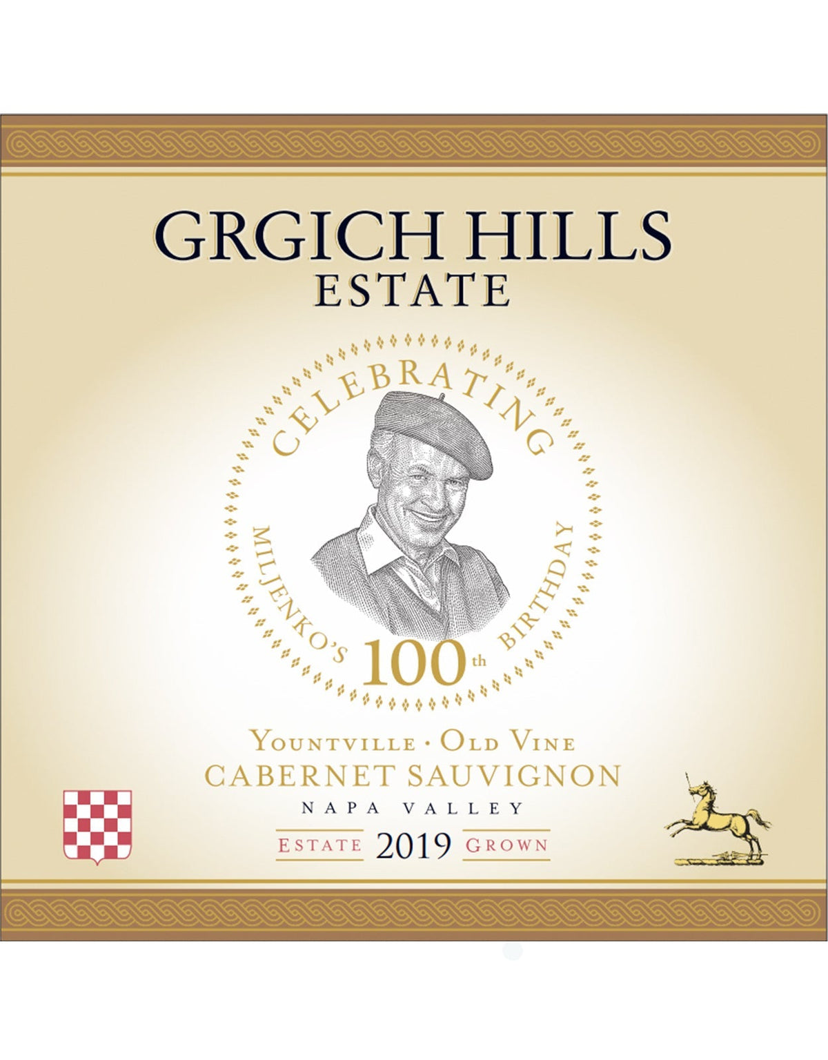 Grgich Hills Cabernet Sauvignon Miljenko's 100th Birthday 2019 - ZYN THE WINE MARKET LTD.