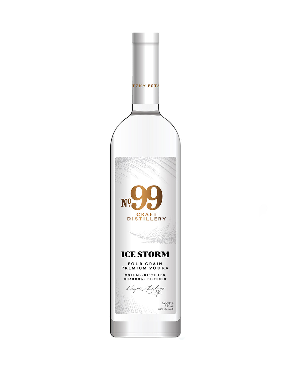 Wayne Gretzky No 99 Ice Storm Vodka - ZYN THE WINE MARKET LTD.