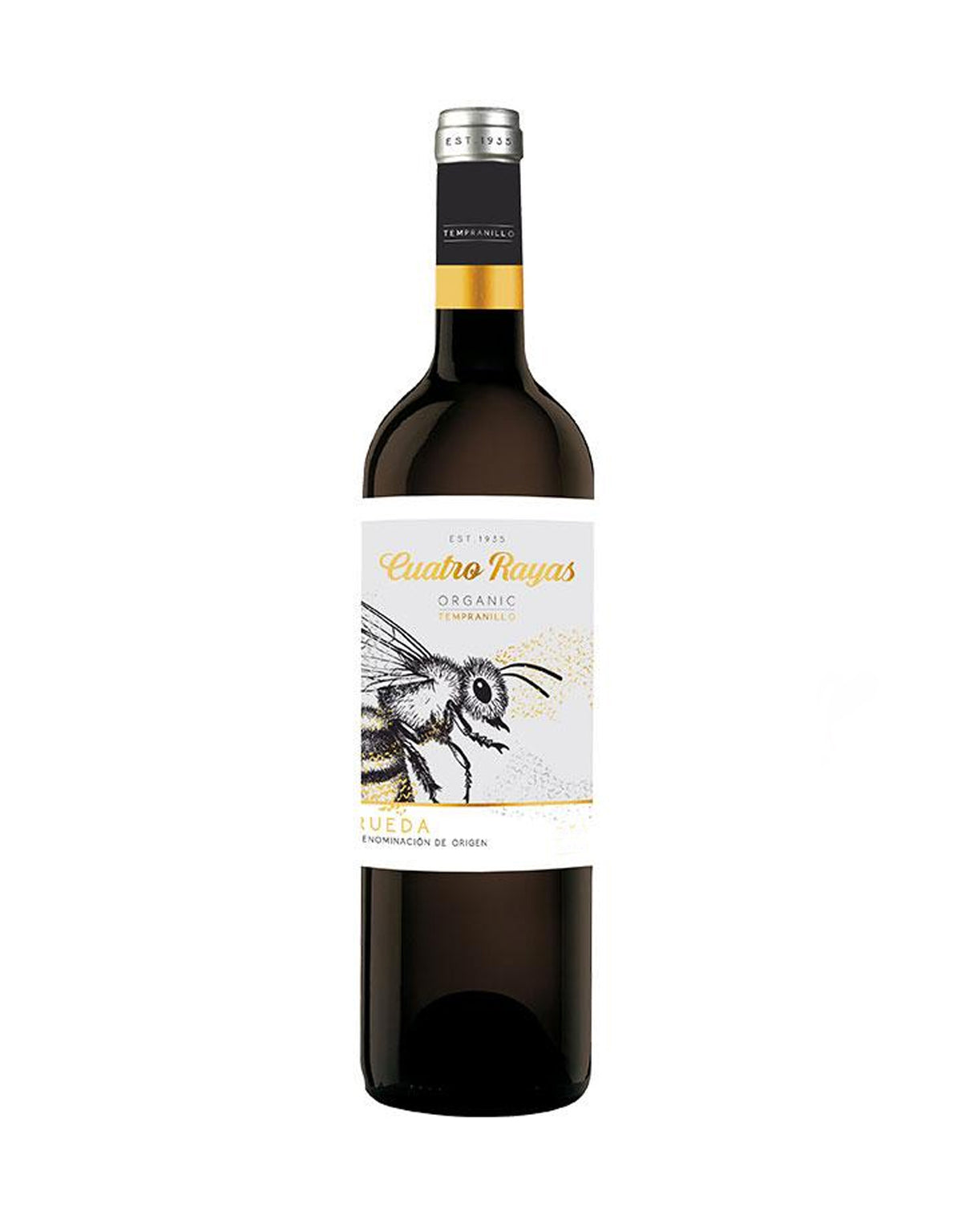 Cuatro Rayas Organic Tempranillo 2022 - ZYN THE WINE MARKET LTD.