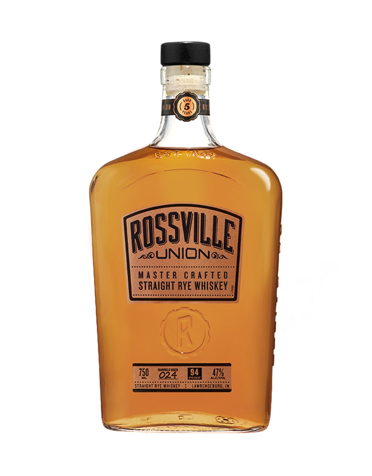 Rossville Union Master Crafted Straight Rye Whiskey