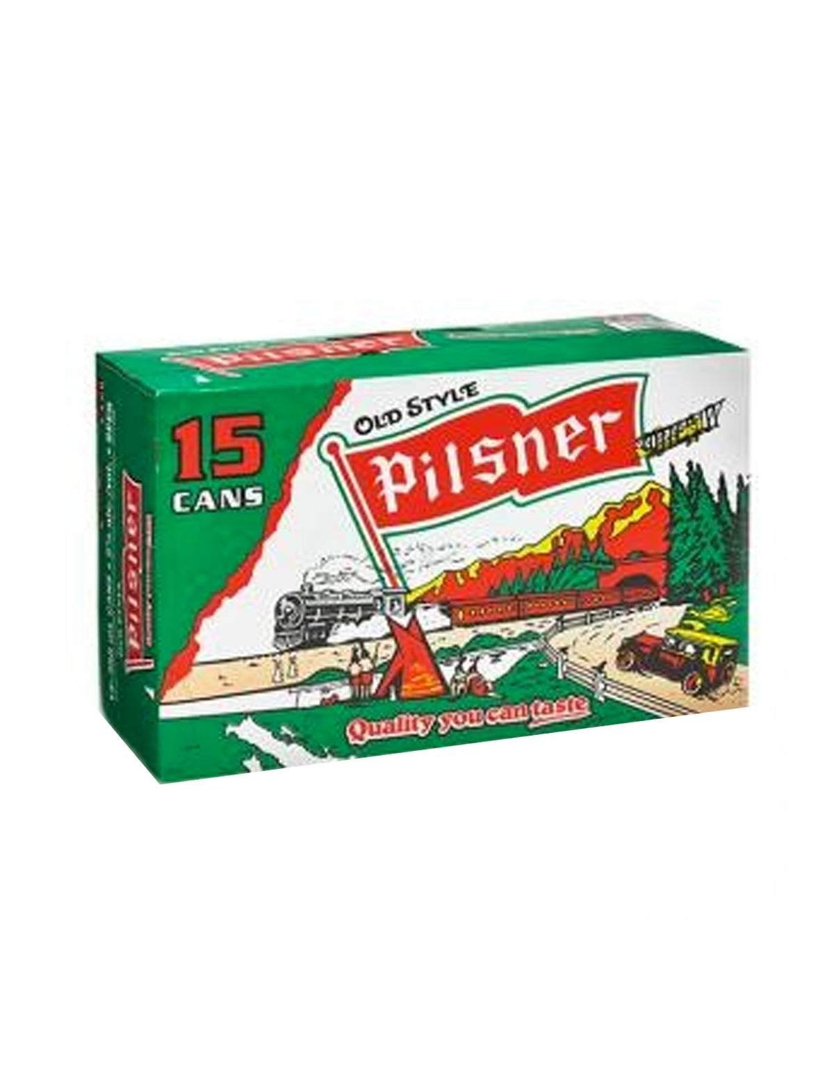 Old Style Pilsner 355 ml - 15 Cans - ZYN THE WINE MARKET LTD.