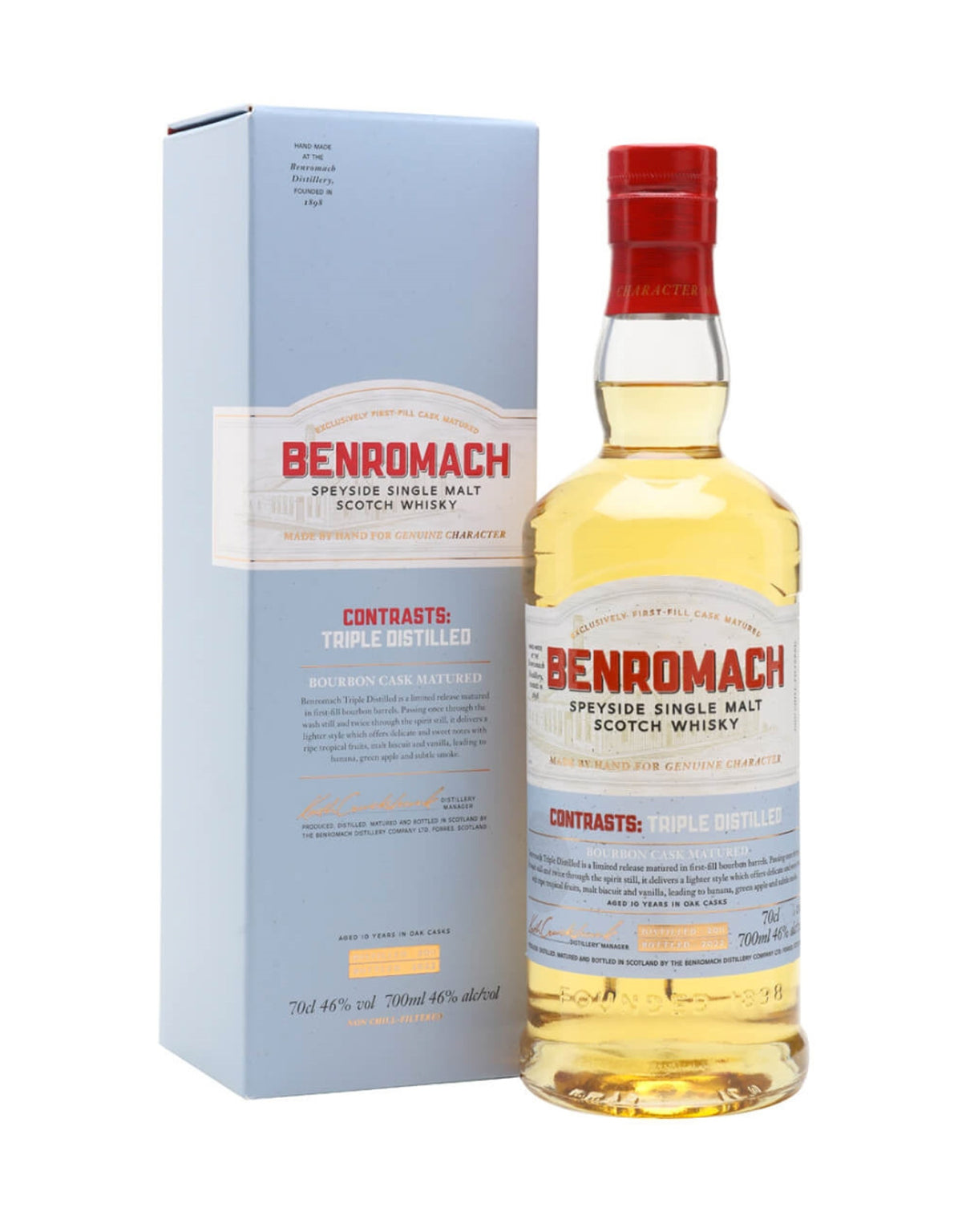 Benromach Contrasts: Triple Distilled - ZYN THE WINE MARKET LTD.