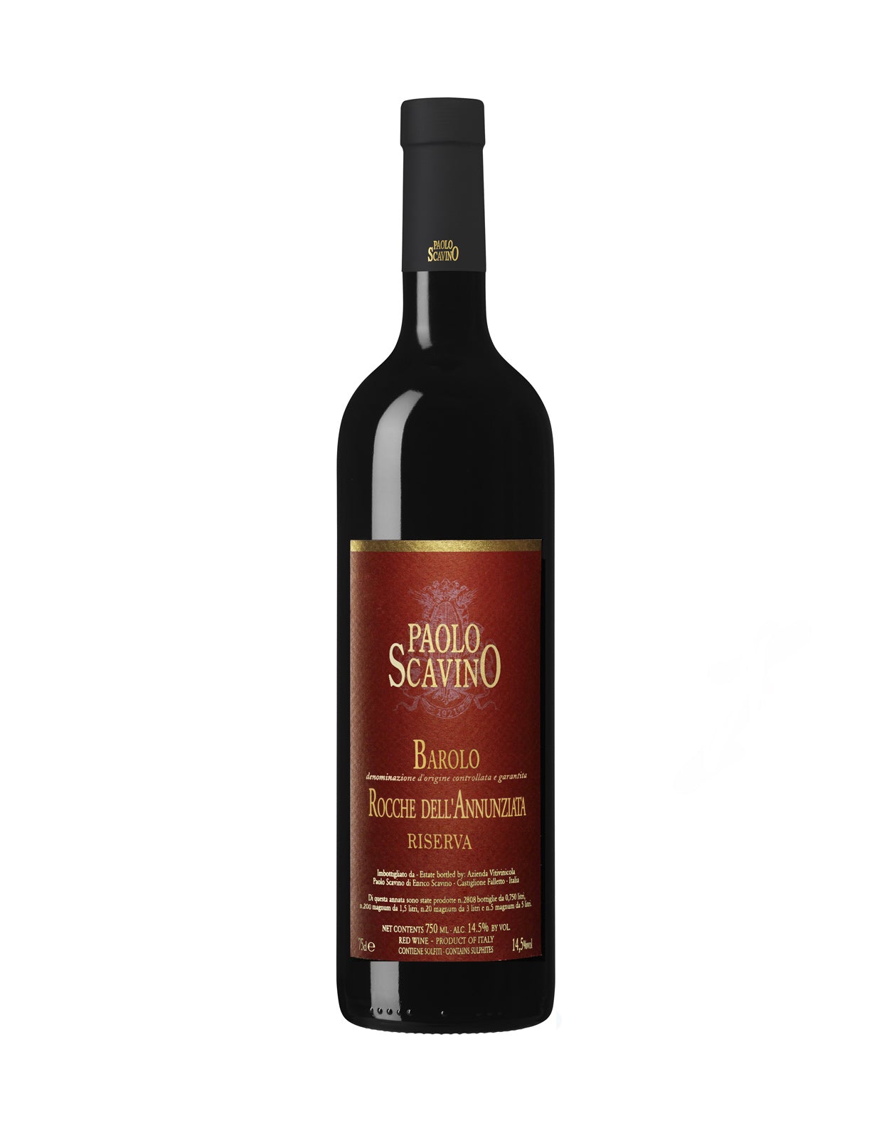 Paolo Scavino Barolo Rocche dell'Annunziata Riserva 2015