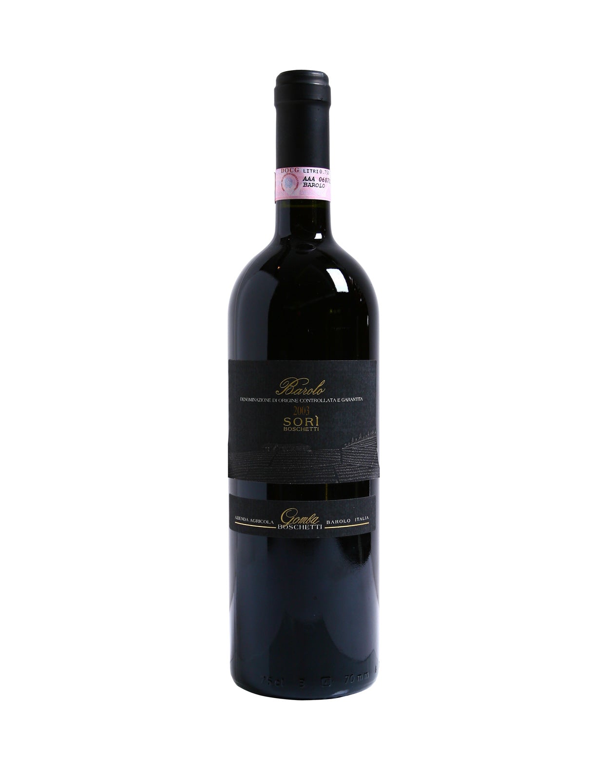 Boschetti Gomba Sergio Barolo 2015