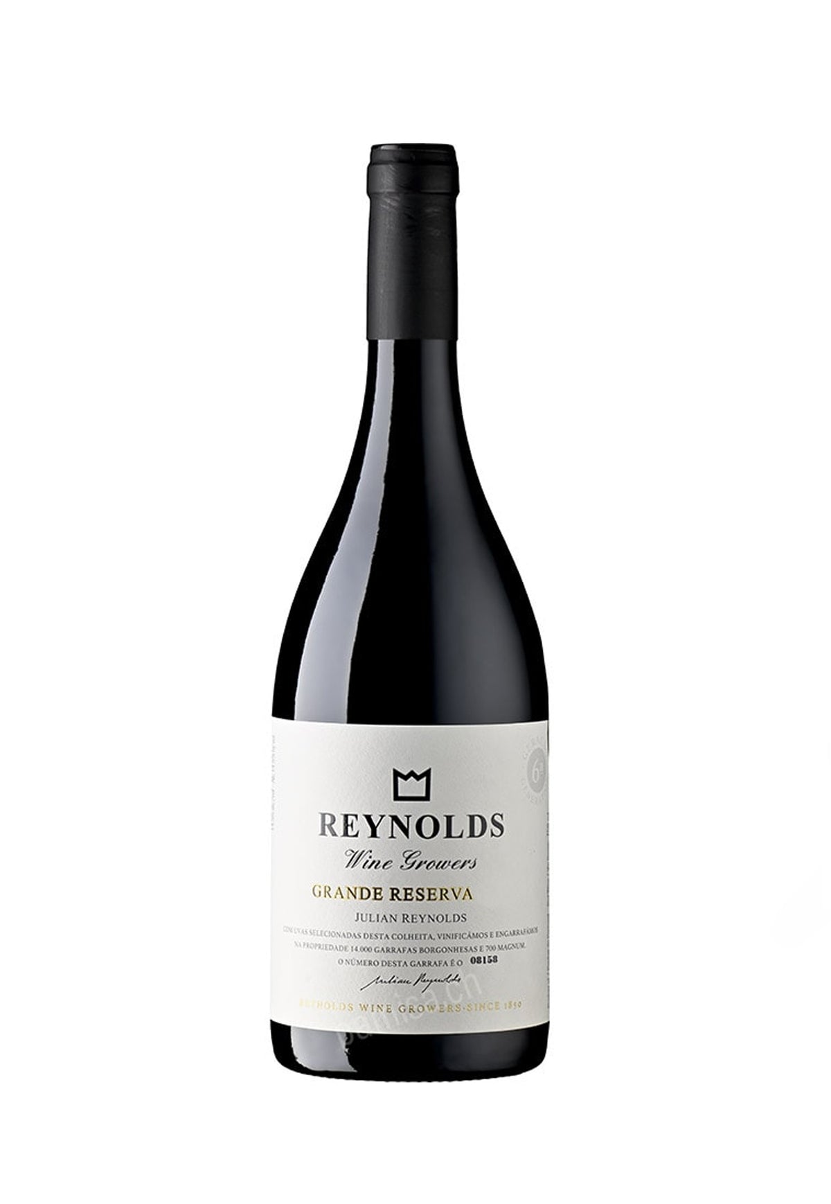 Julian Reynolds Grande Reserva 2014 - ZYN THE WINE MARKET LTD.