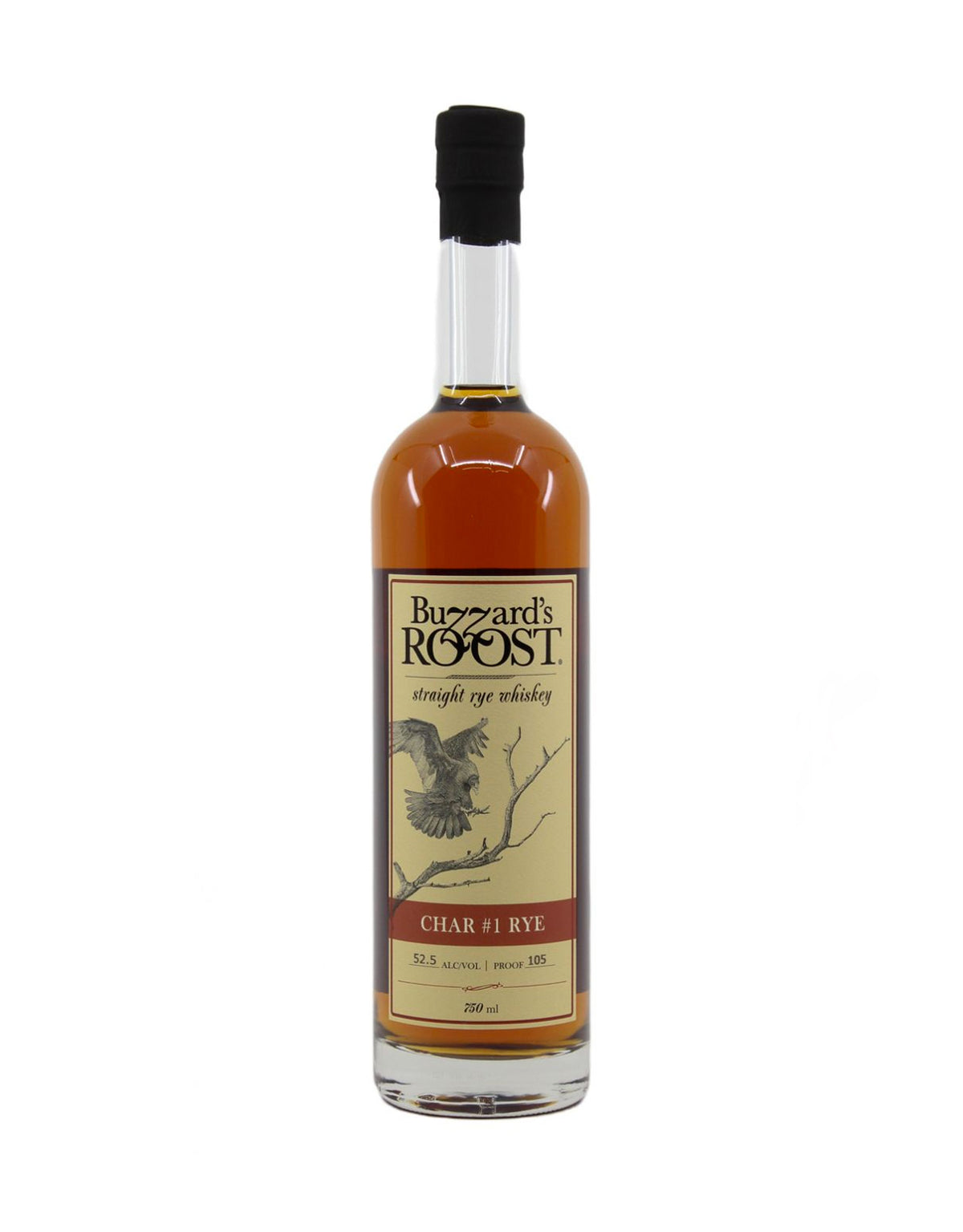 Buzzard's Roost Char #1 Rye Whiskey - ZYN THE WINE MARKET LTD.
