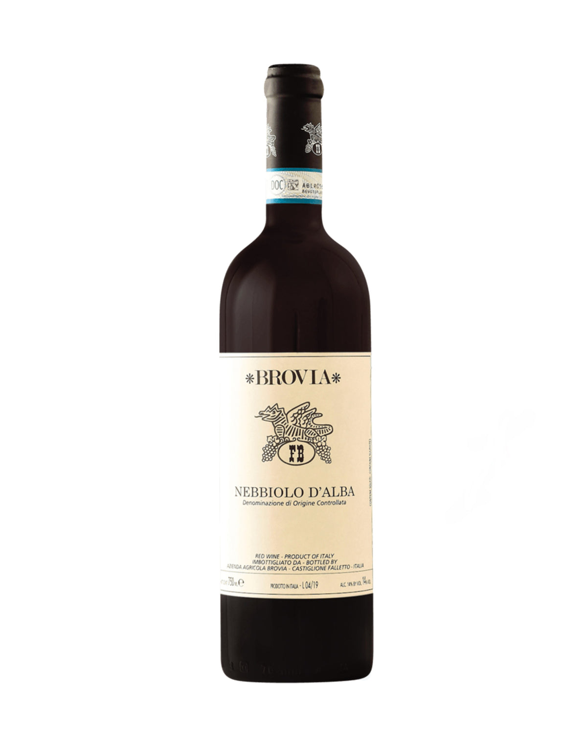 Brovia Nebbiolo D'Alba 2018 - ZYN THE WINE MARKET LTD.
